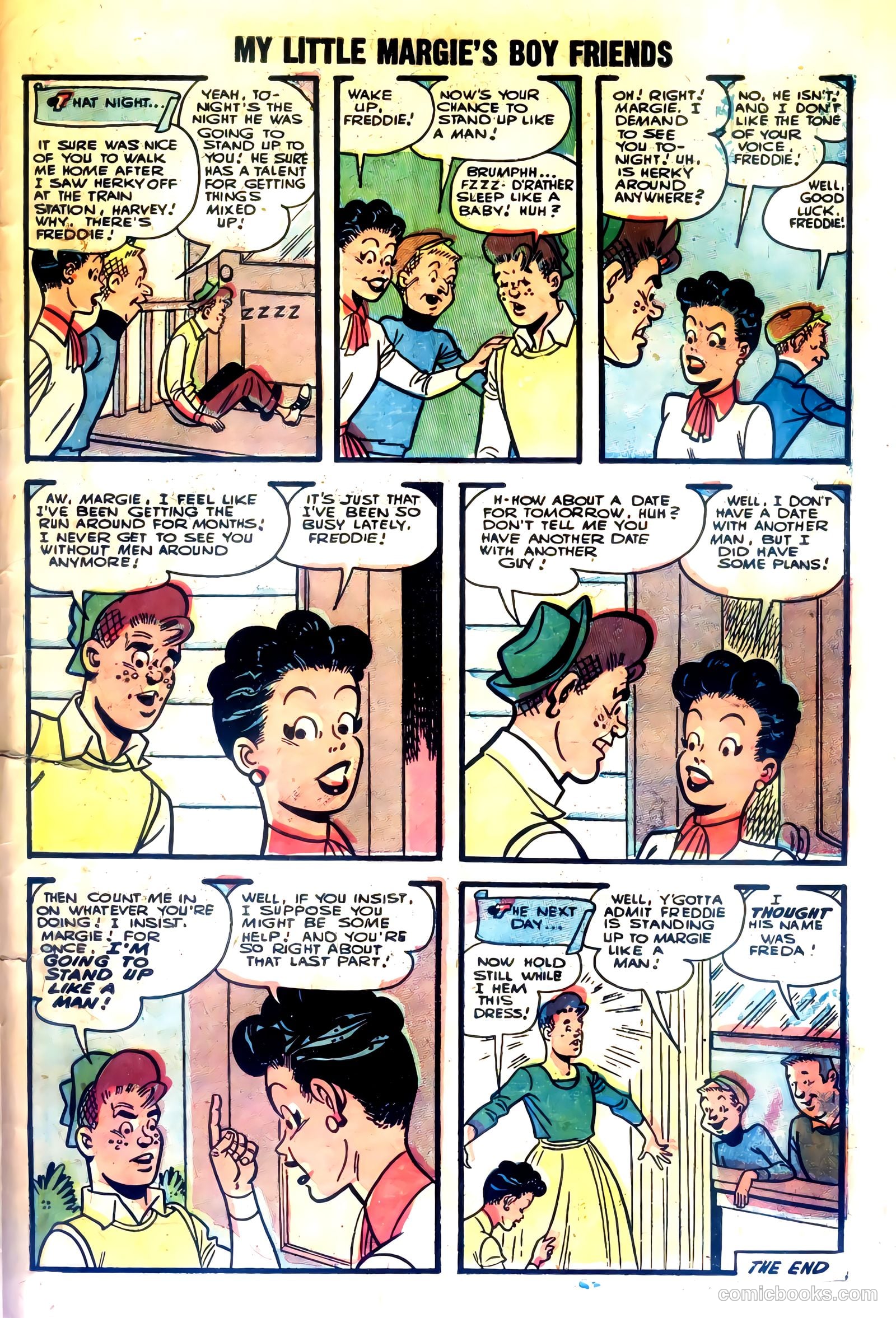 My Little Margie #4 (1954) — page 27 of 36
