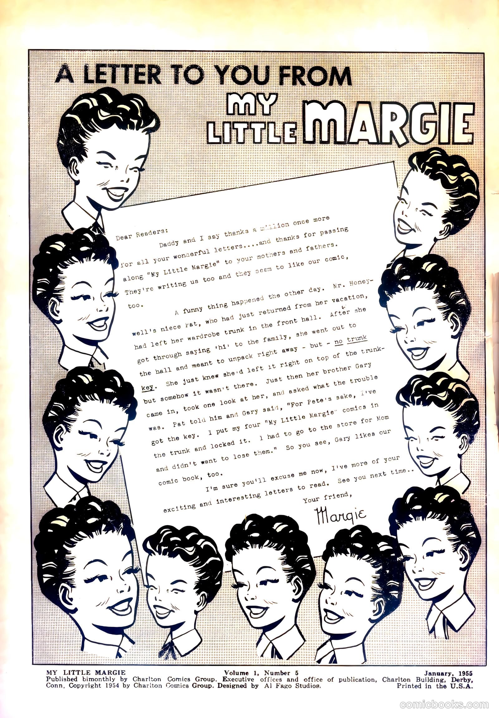 My Little Margie #5 (1955) — page 2 of 36