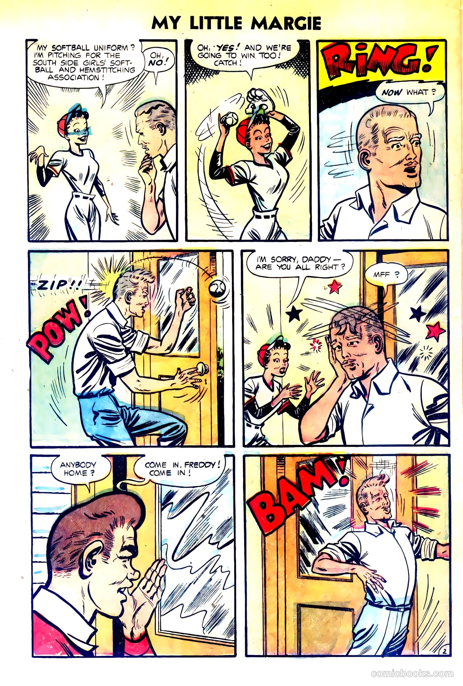 My Little Margie #5 (1955) — page 4 of 36