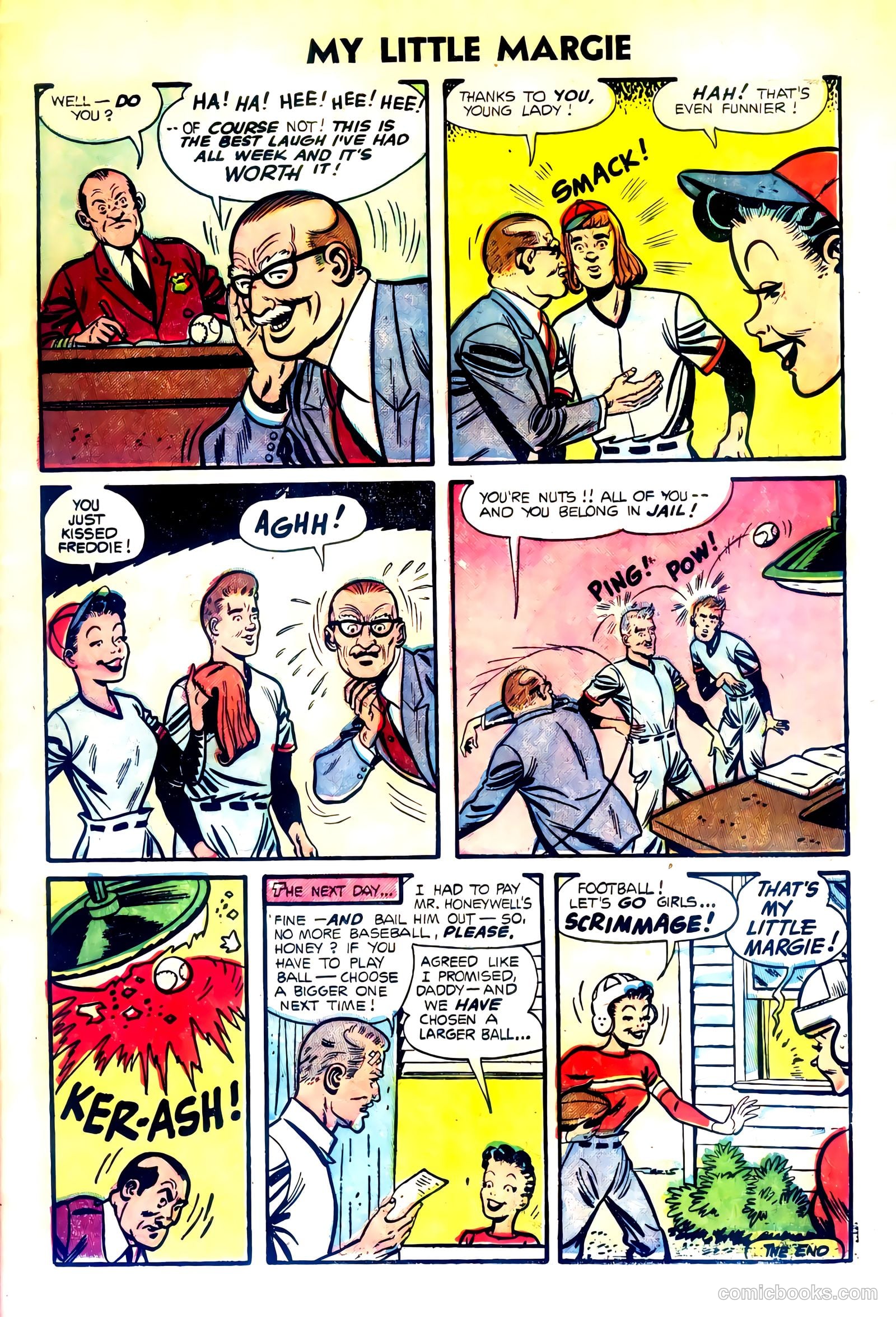 My Little Margie #5 (1955) — page 9 of 36