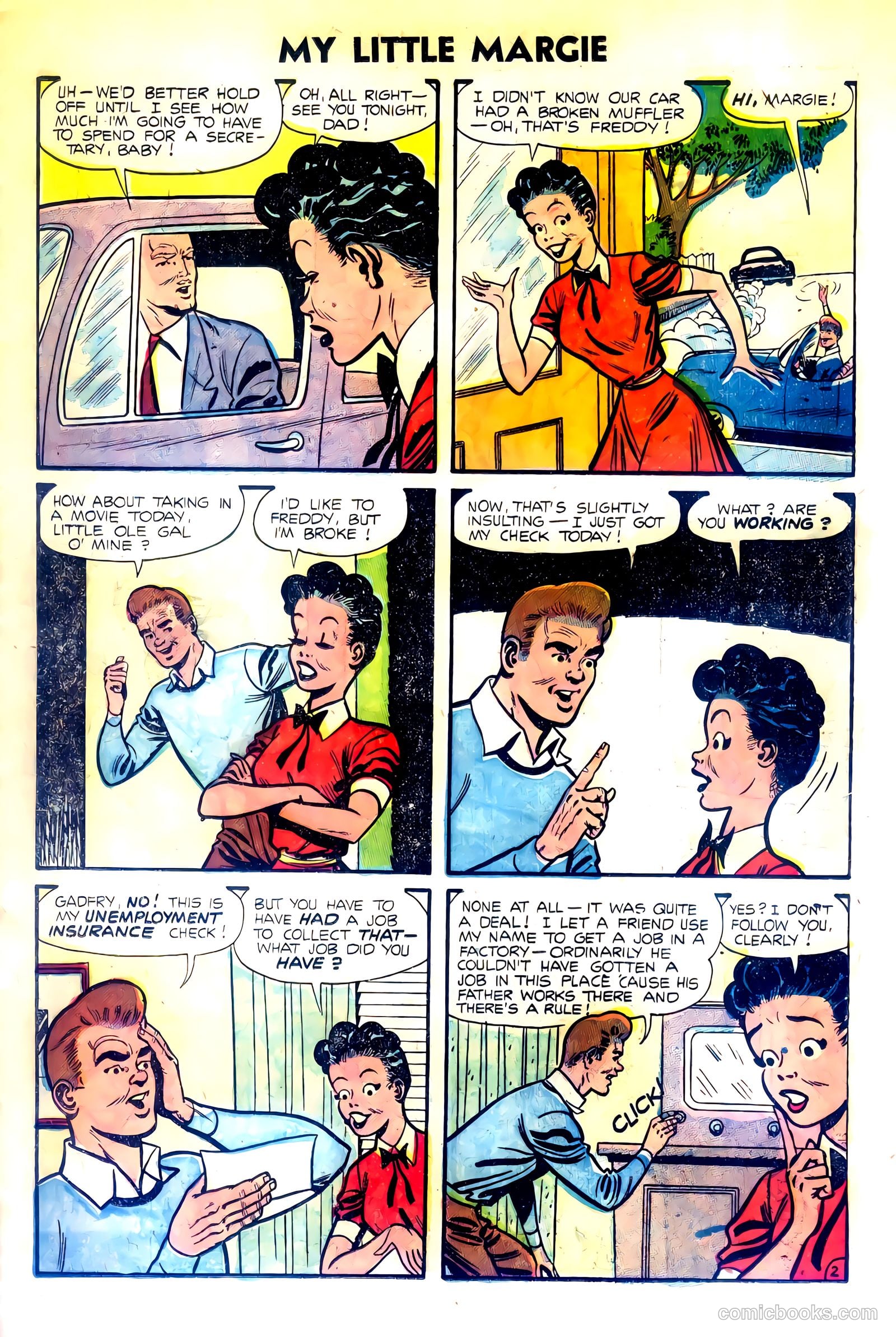 My Little Margie #5 (1955) — page 11 of 36