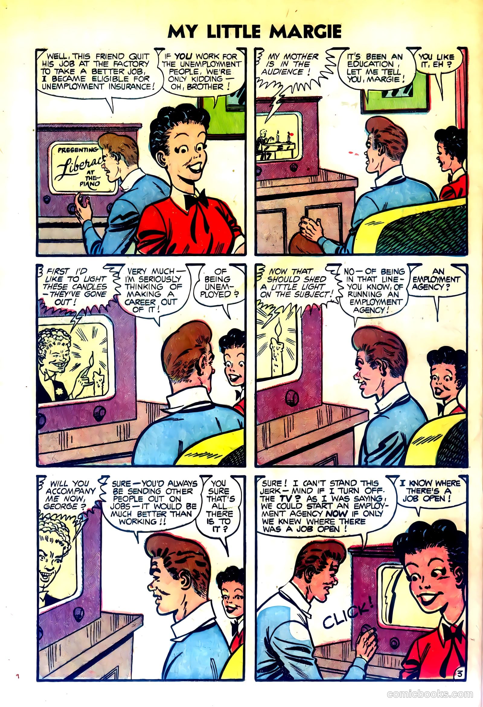 My Little Margie #5 (1955) — page 12 of 36