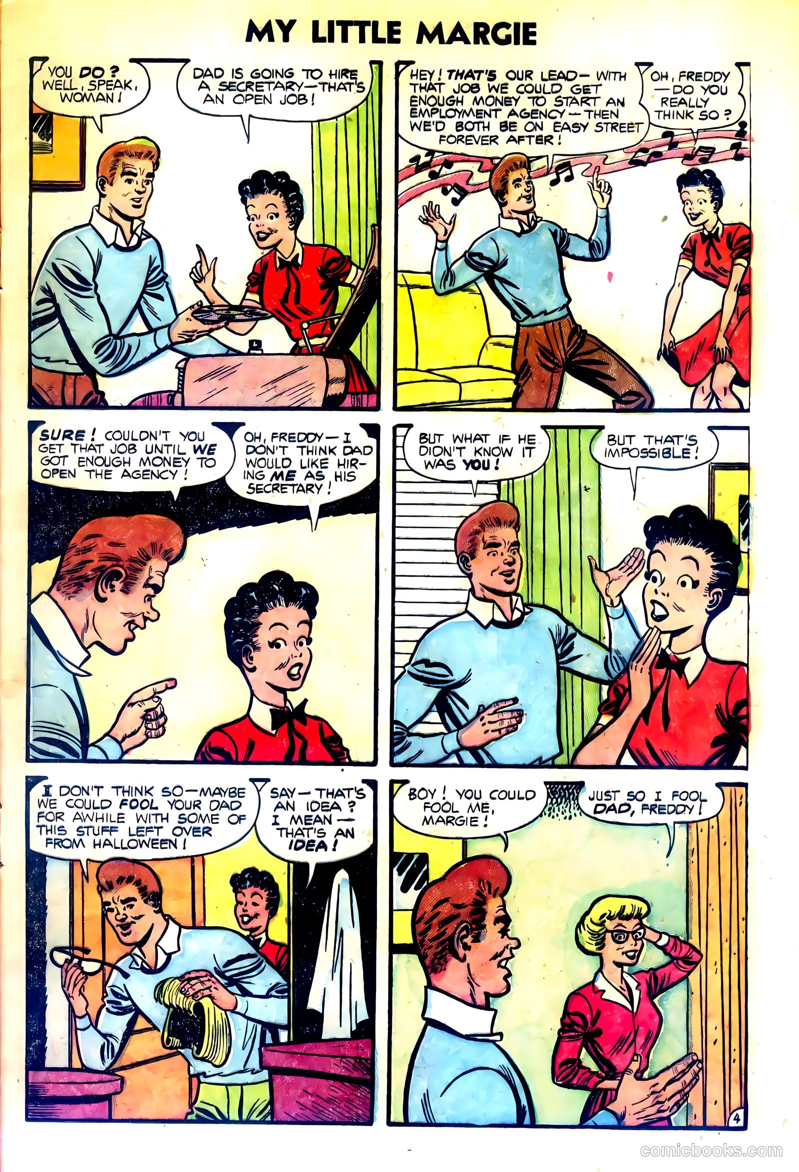 My Little Margie #5 (1955) — page 13 of 36