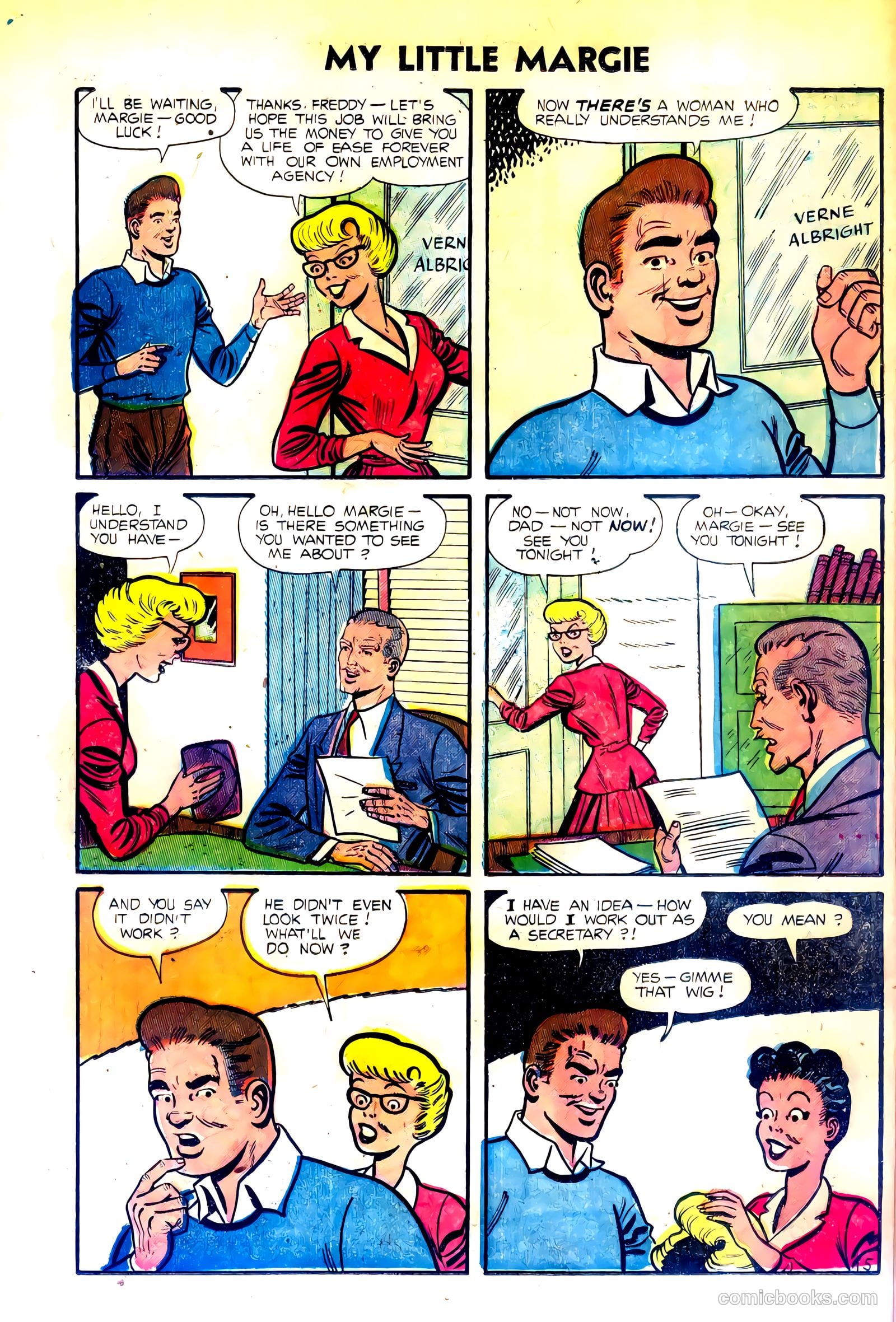My Little Margie #5 (1955) — page 14 of 36