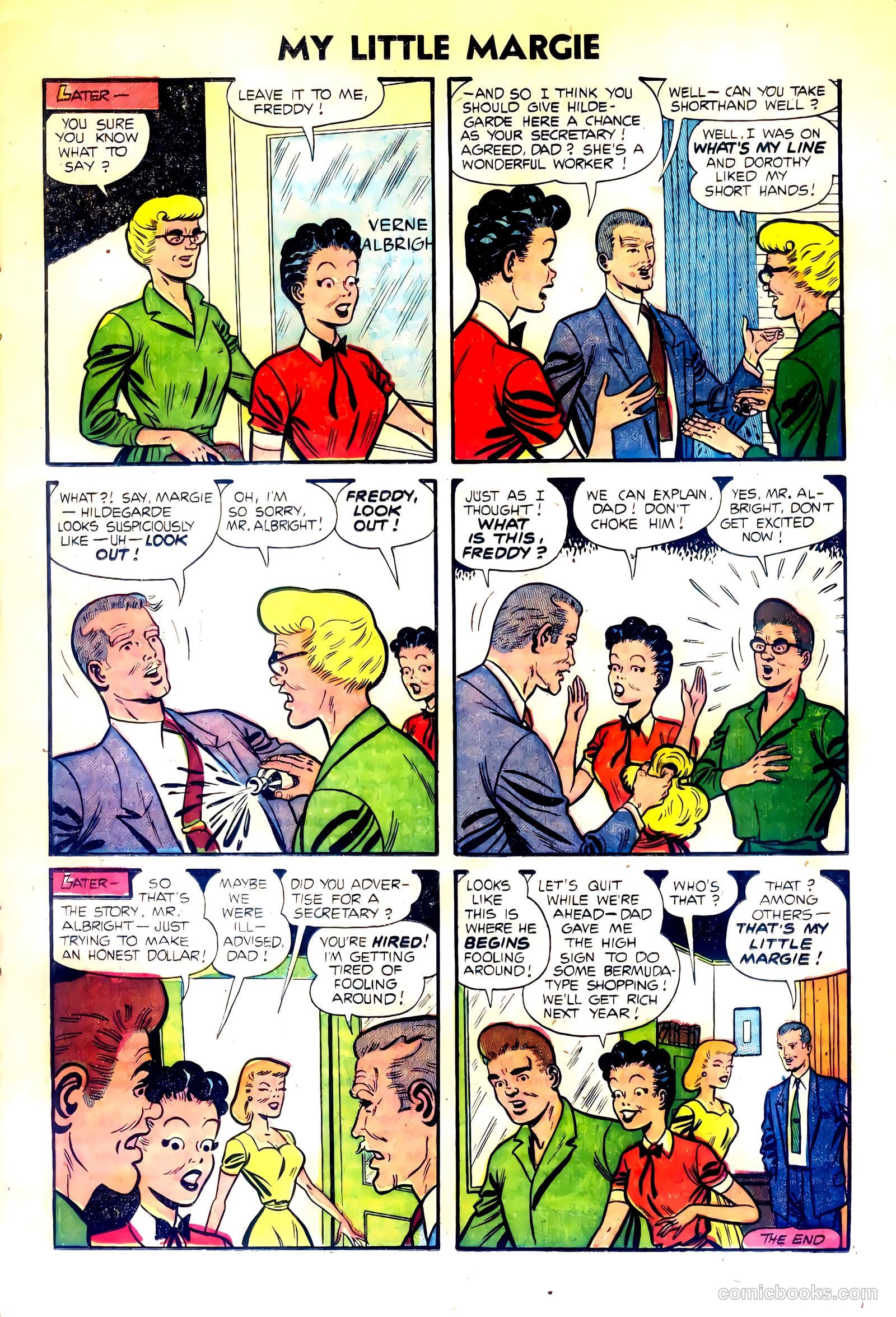 My Little Margie #5 (1955) — page 15 of 36