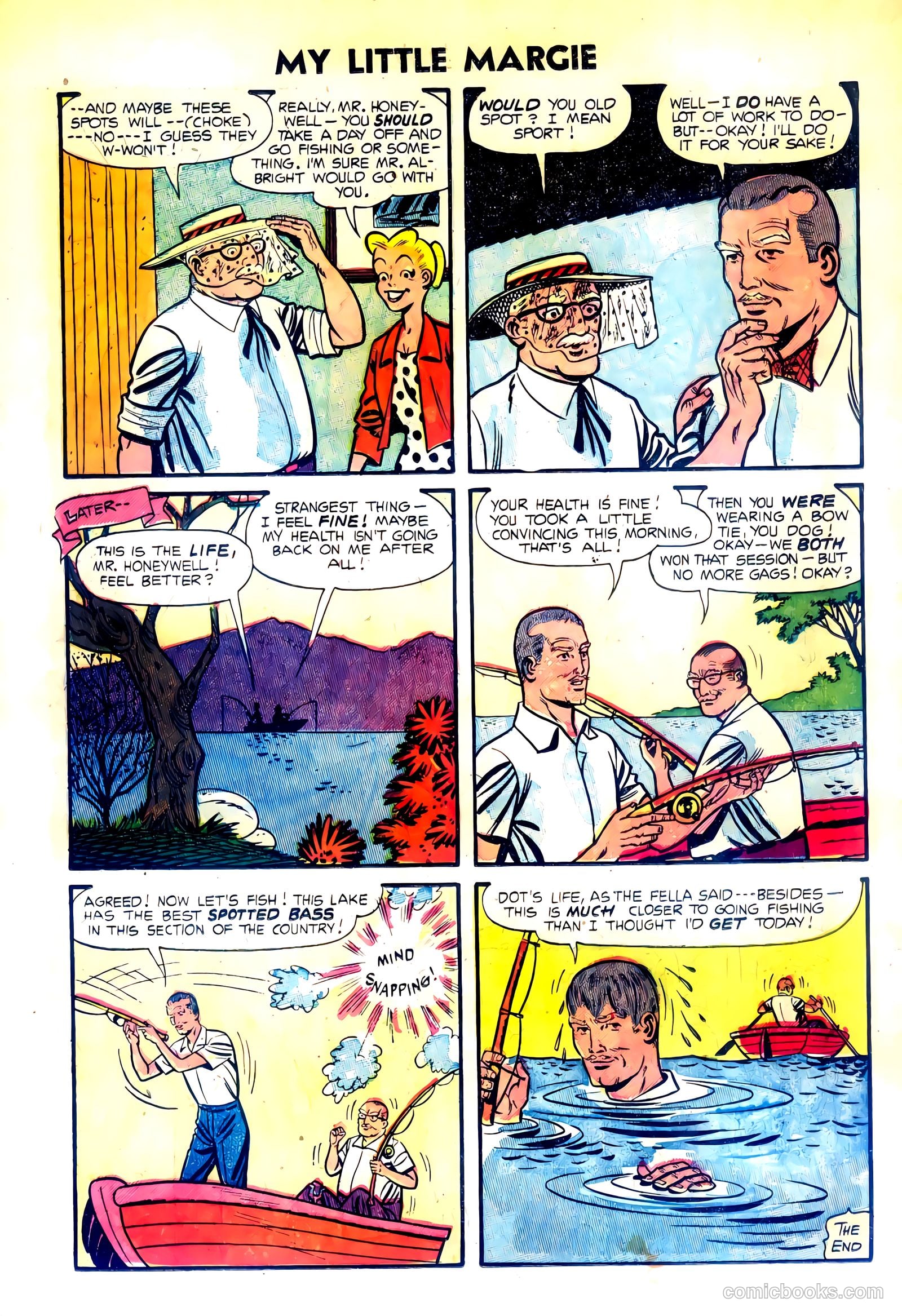 My Little Margie #5 (1955) — page 22 of 36