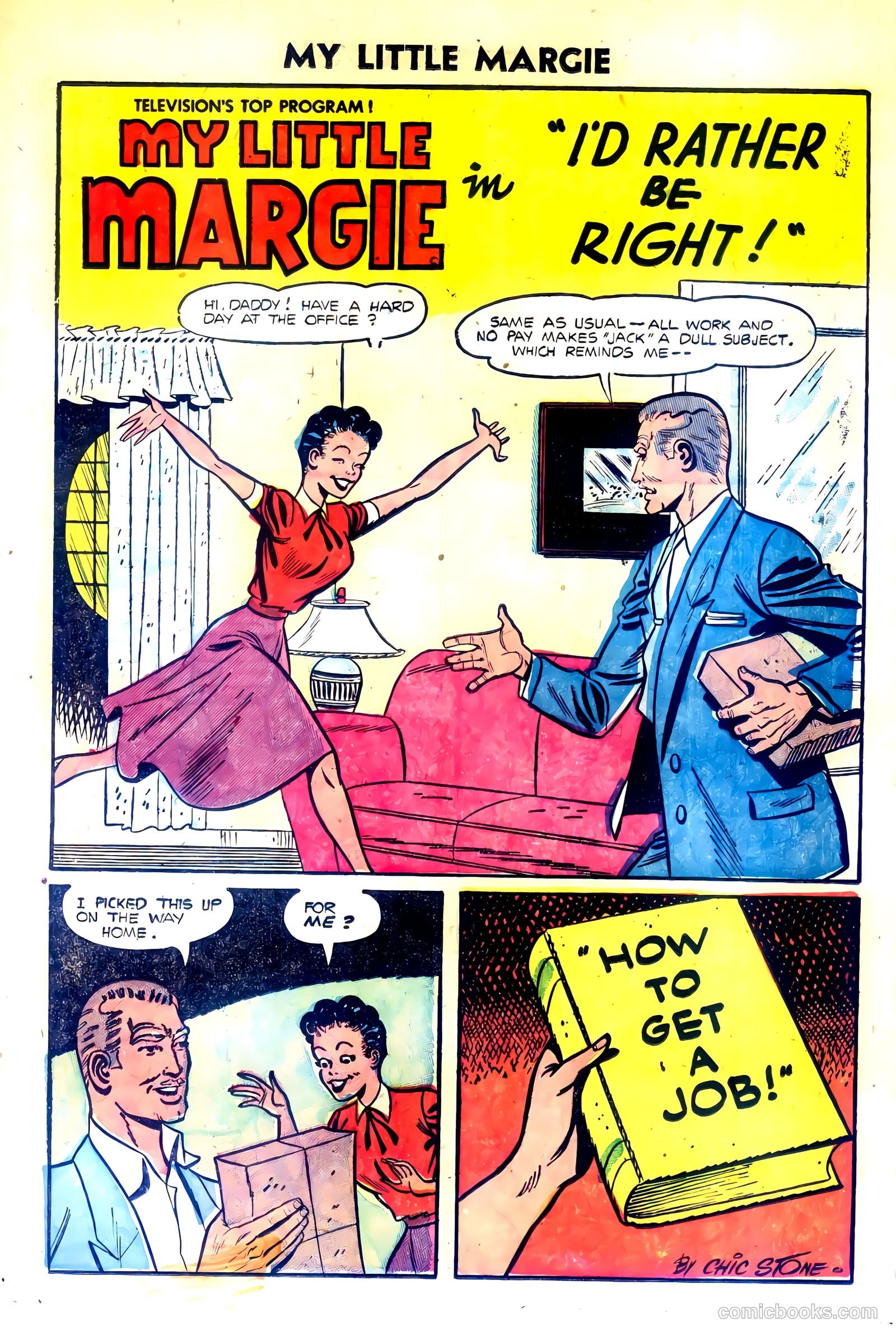 My Little Margie #5 (1955) — page 23 of 36