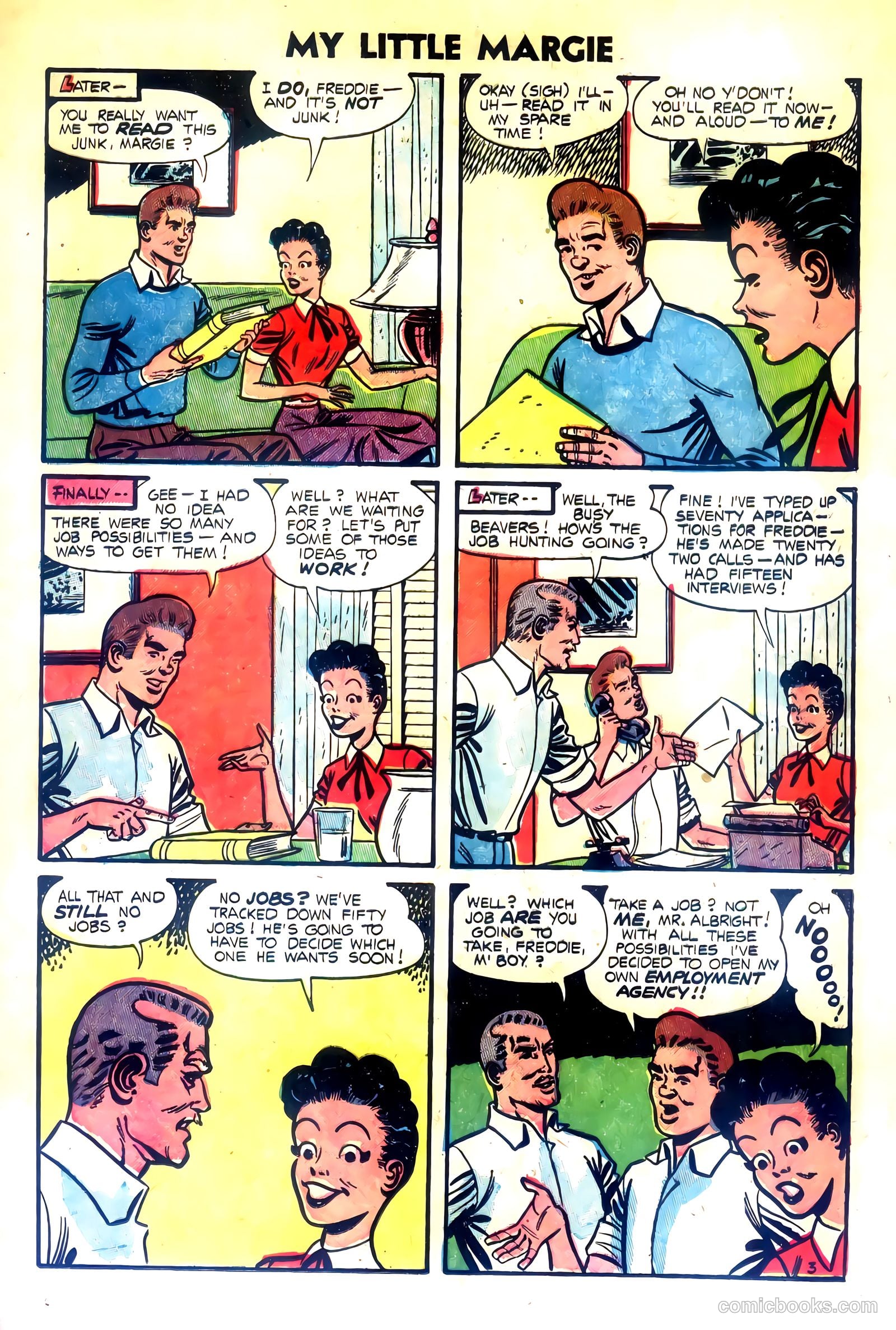 My Little Margie #5 (1955) — page 25 of 36