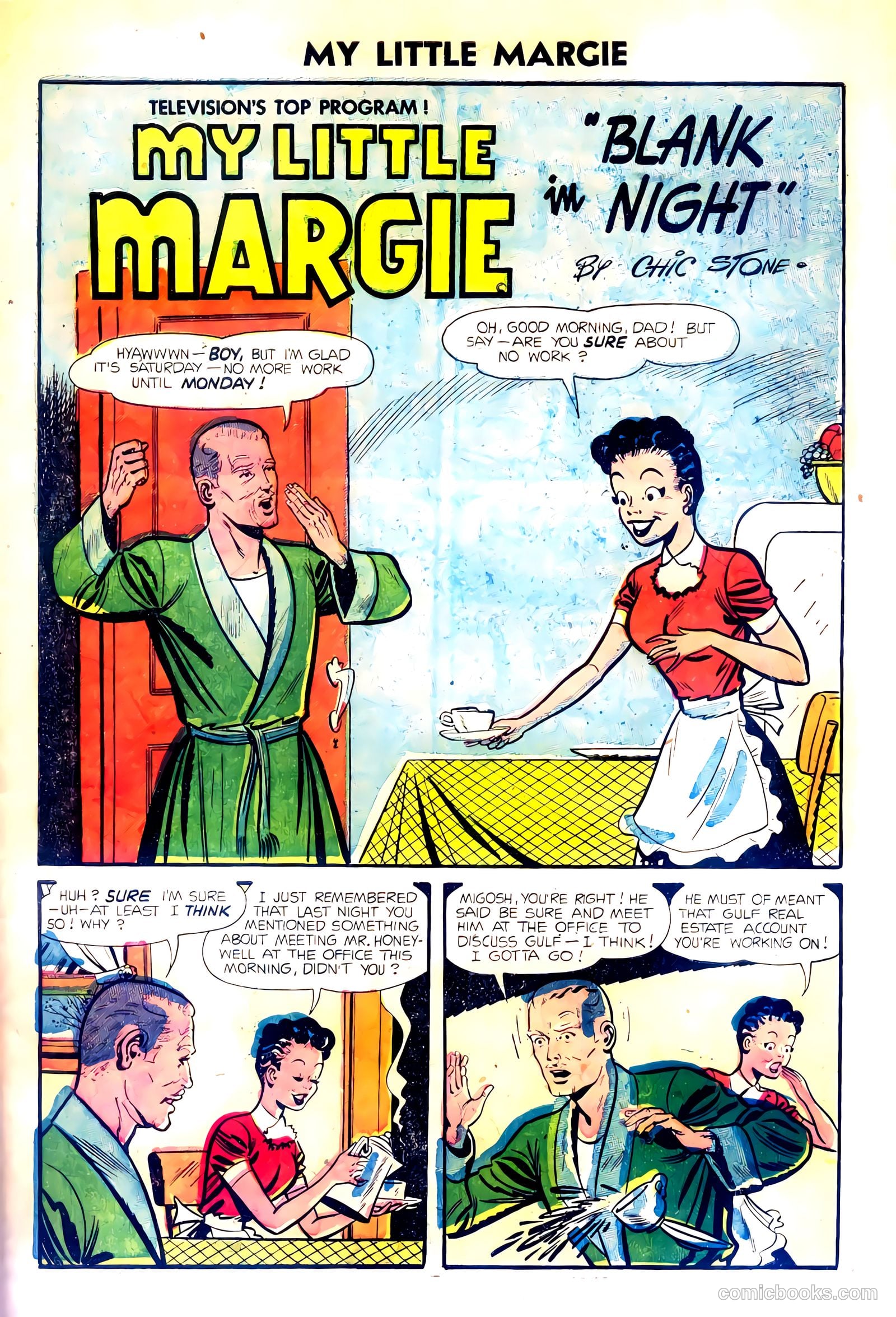 My Little Margie #5 (1955) — page 27 of 36
