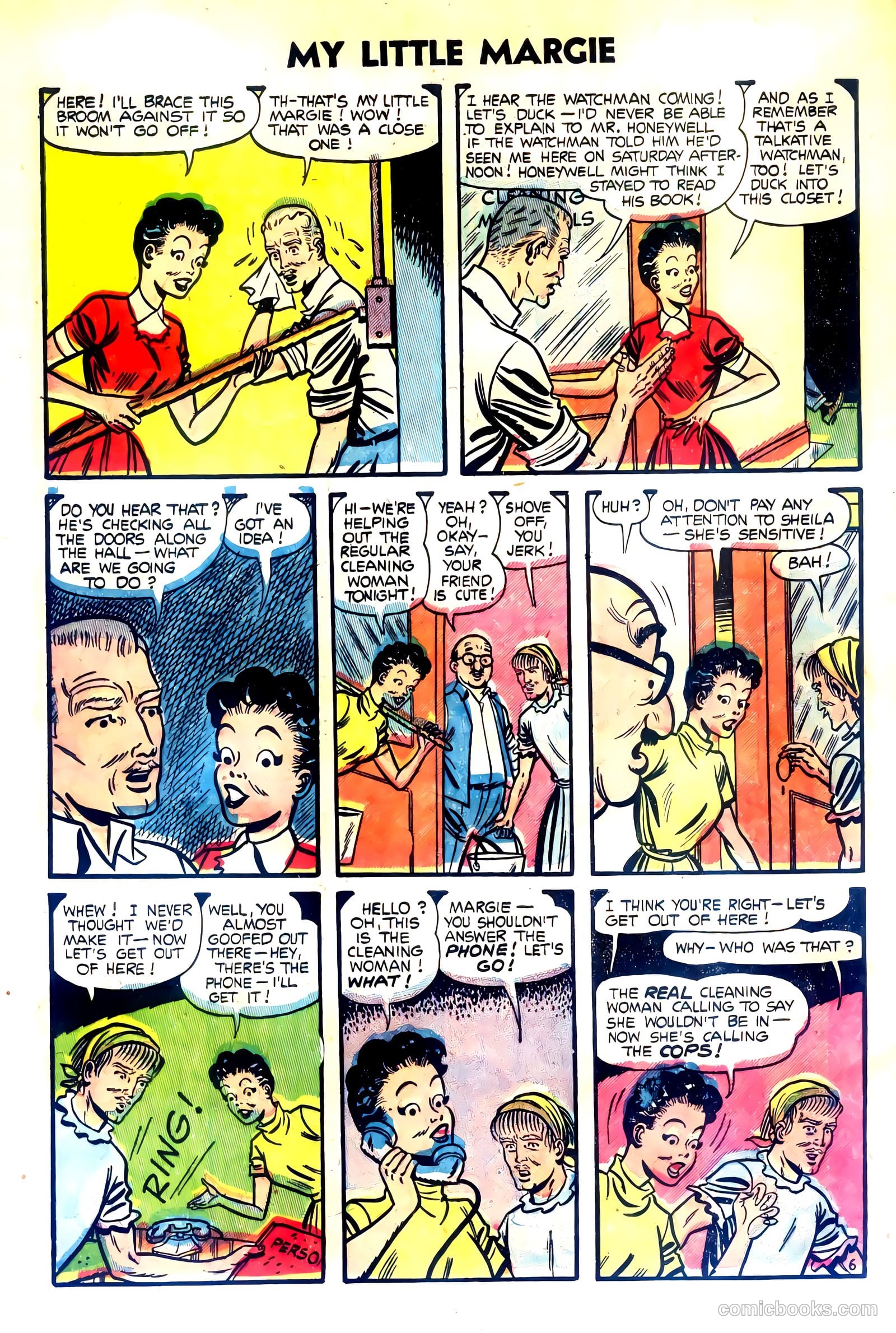 My Little Margie #5 (1955) — page 32 of 36