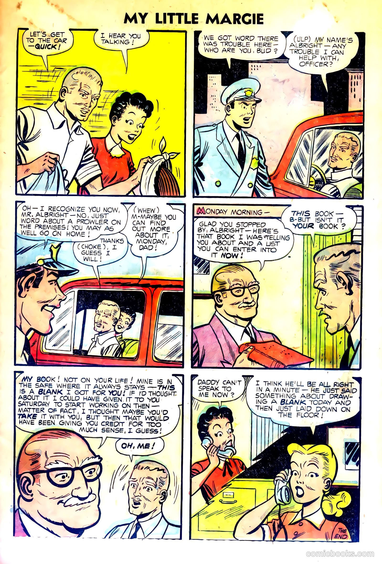 My Little Margie #5 (1955) — page 33 of 36