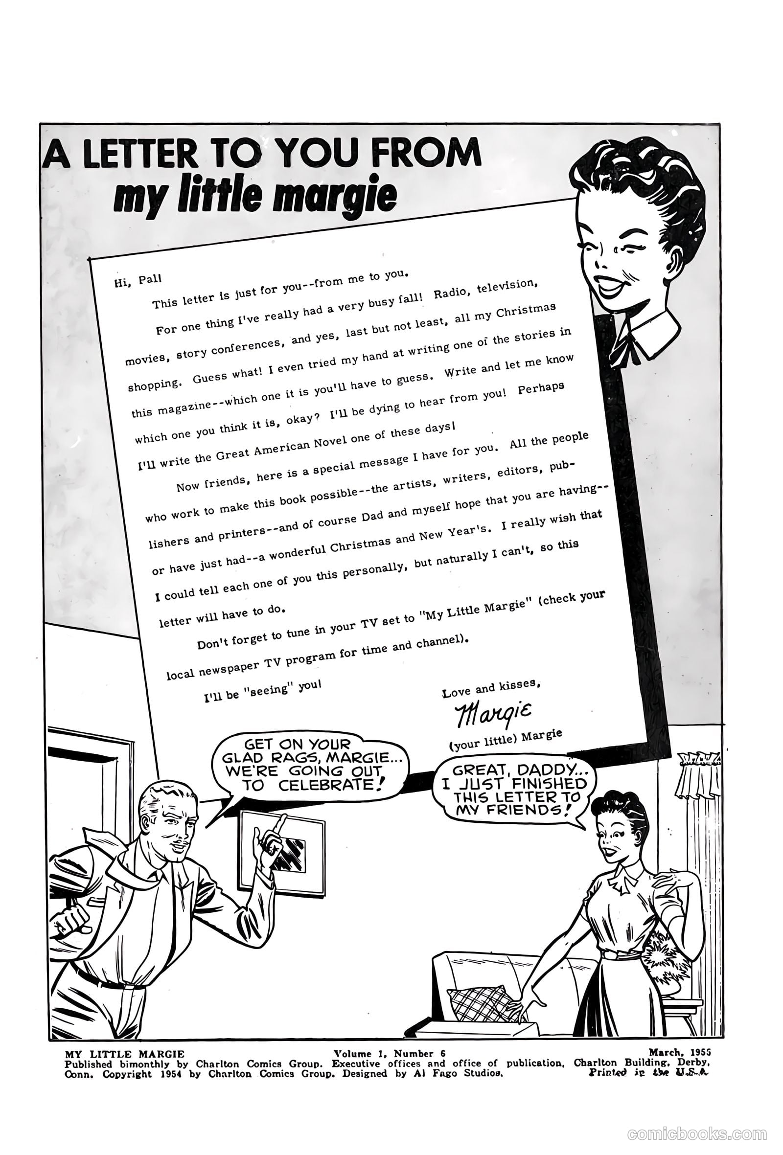 My Little Margie #6 (1955) — page 2 of 36