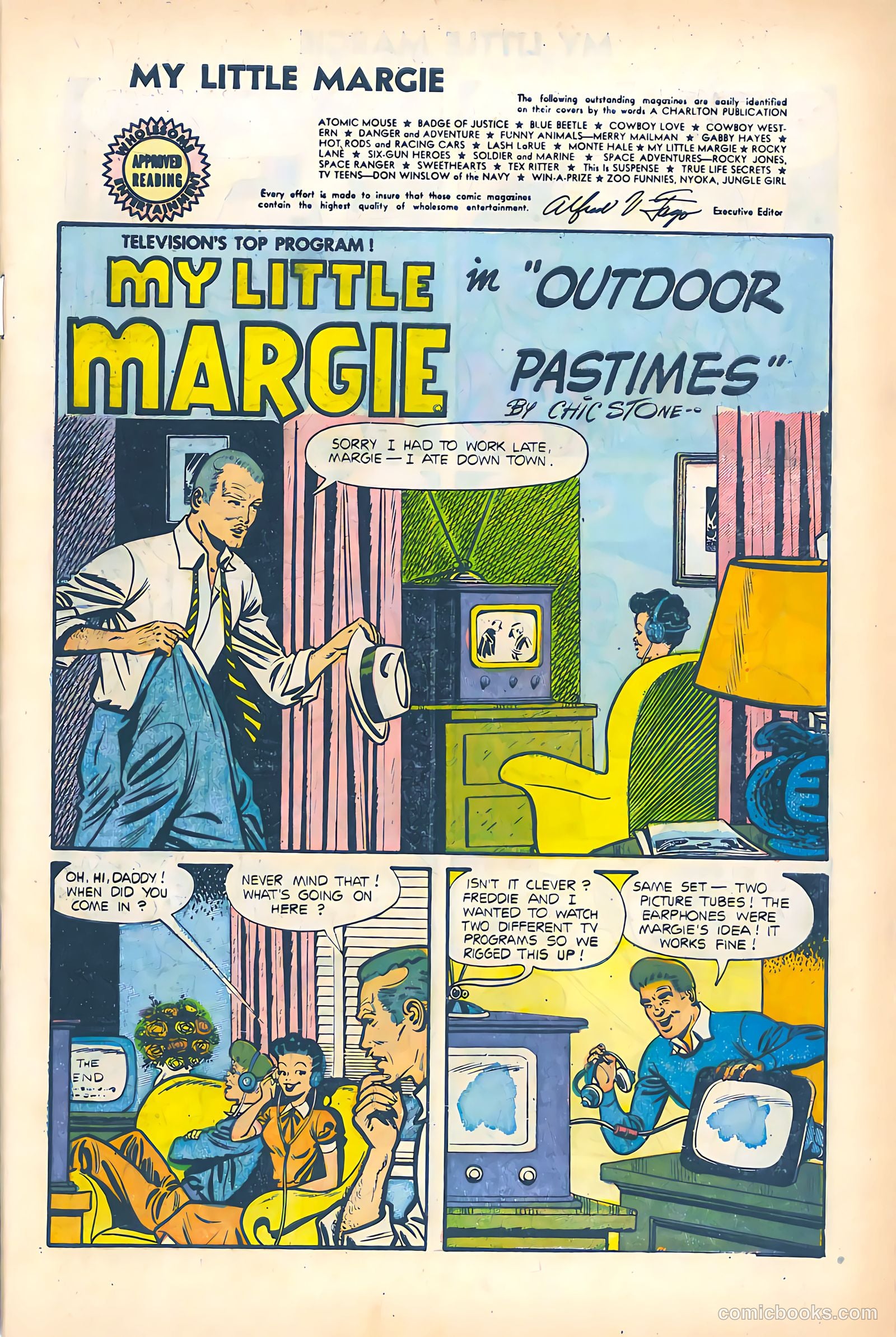 My Little Margie #6 (1955) — page 3 of 36