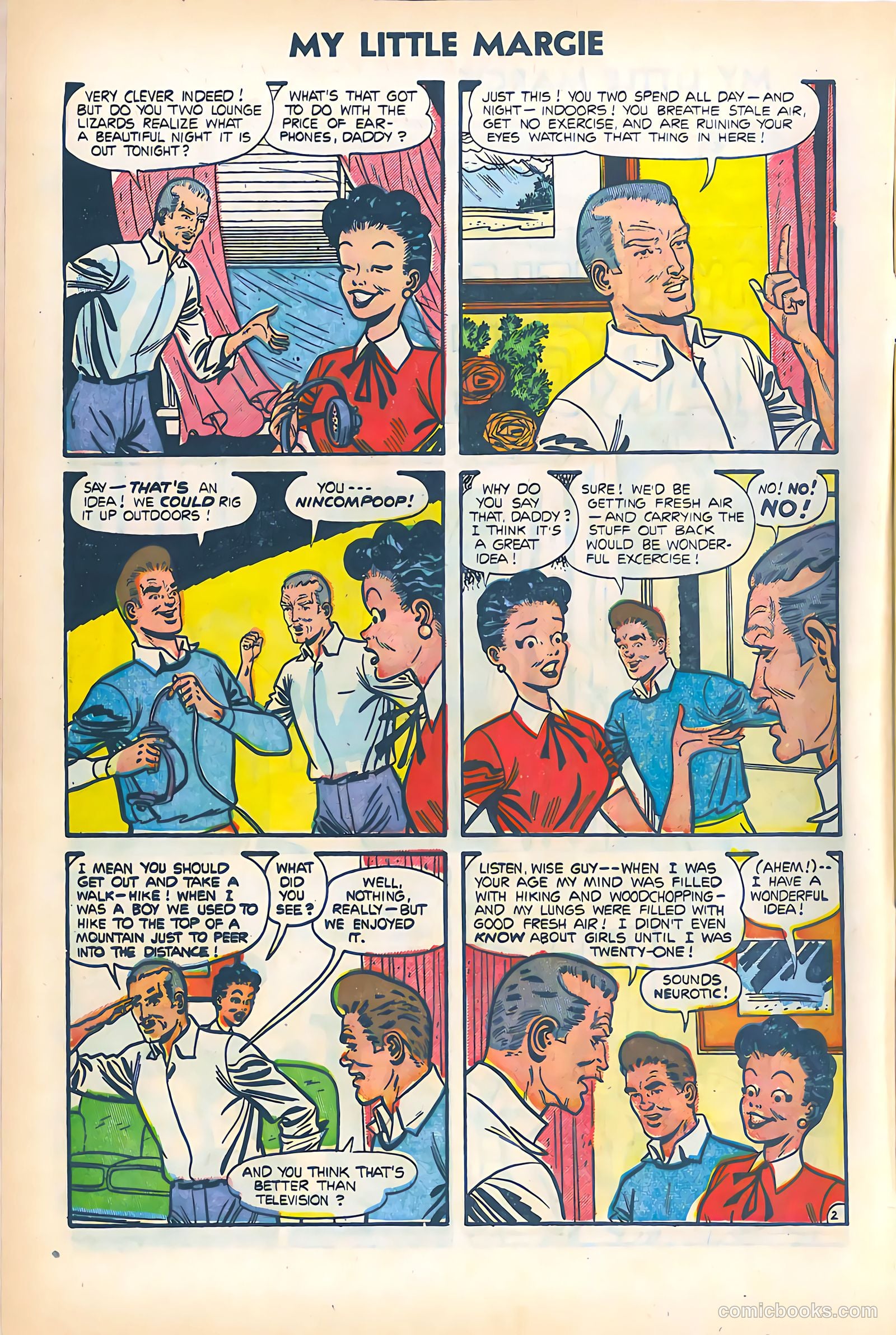 My Little Margie #6 (1955) — page 4 of 36