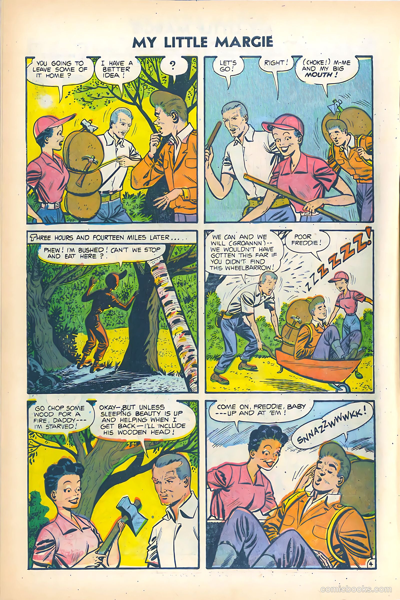 My Little Margie #6 (1955) — page 6 of 36