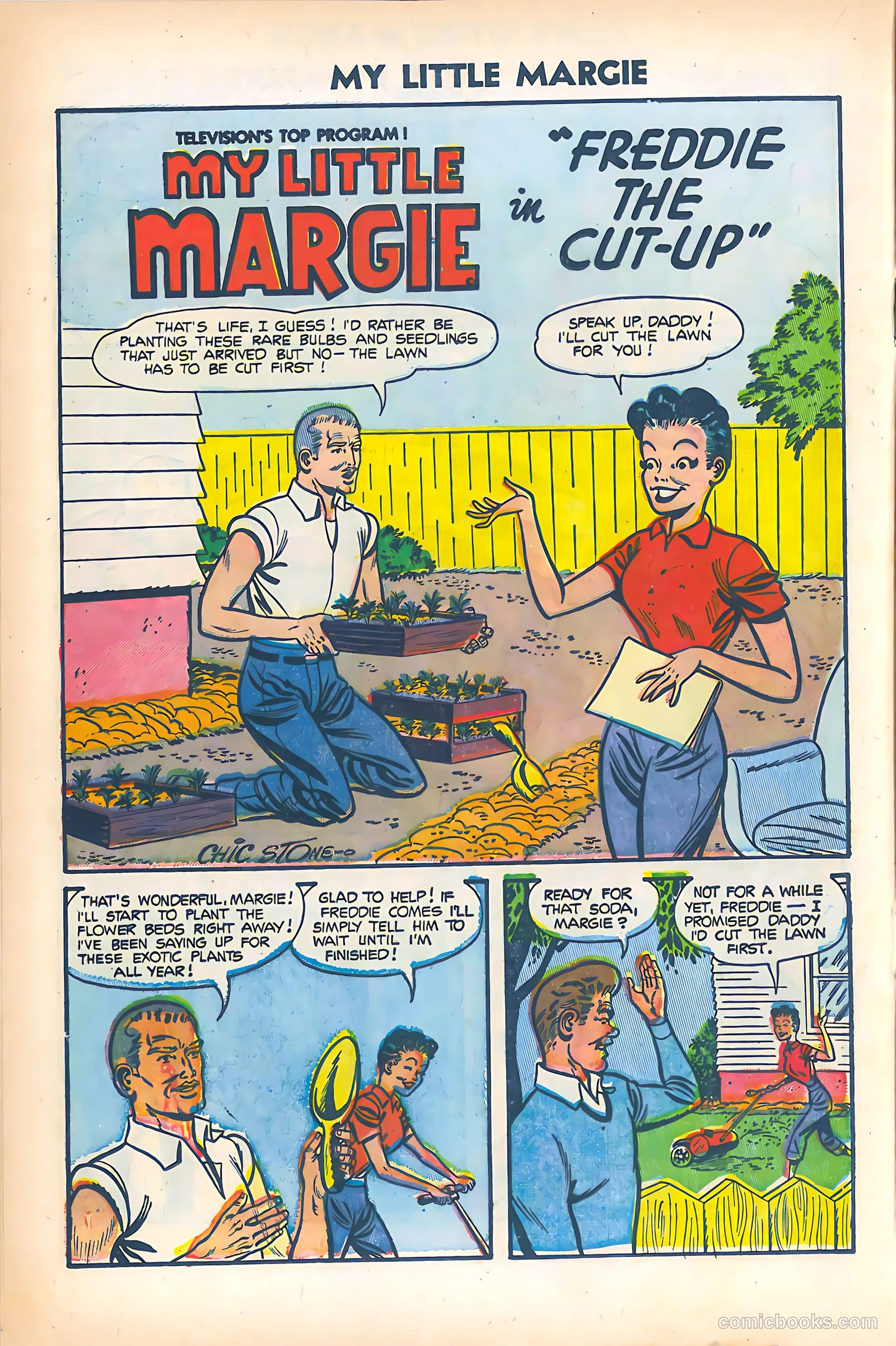 My Little Margie #6 (1955) — page 16 of 36