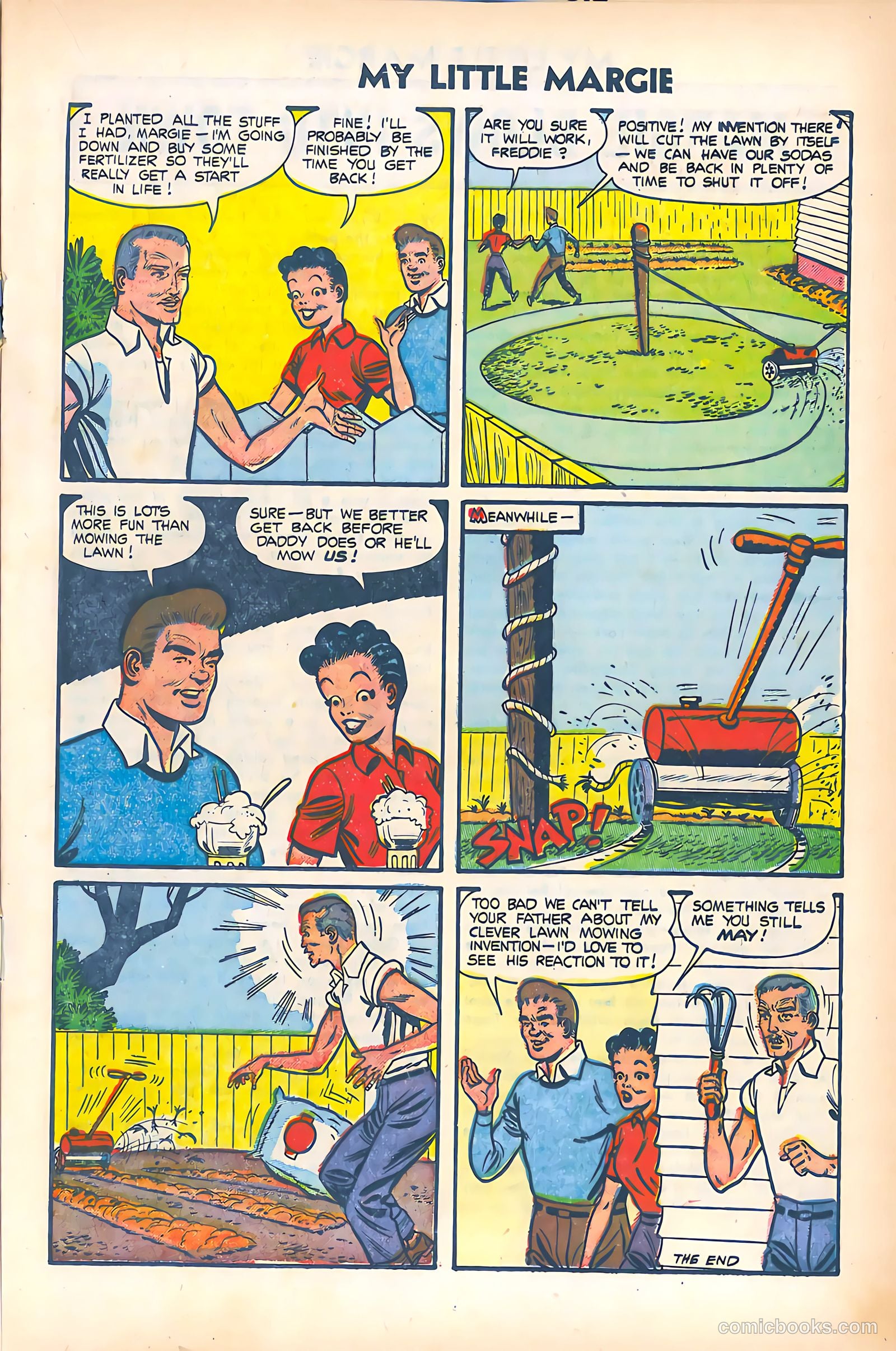 My Little Margie #6 (1955) — page 17 of 36