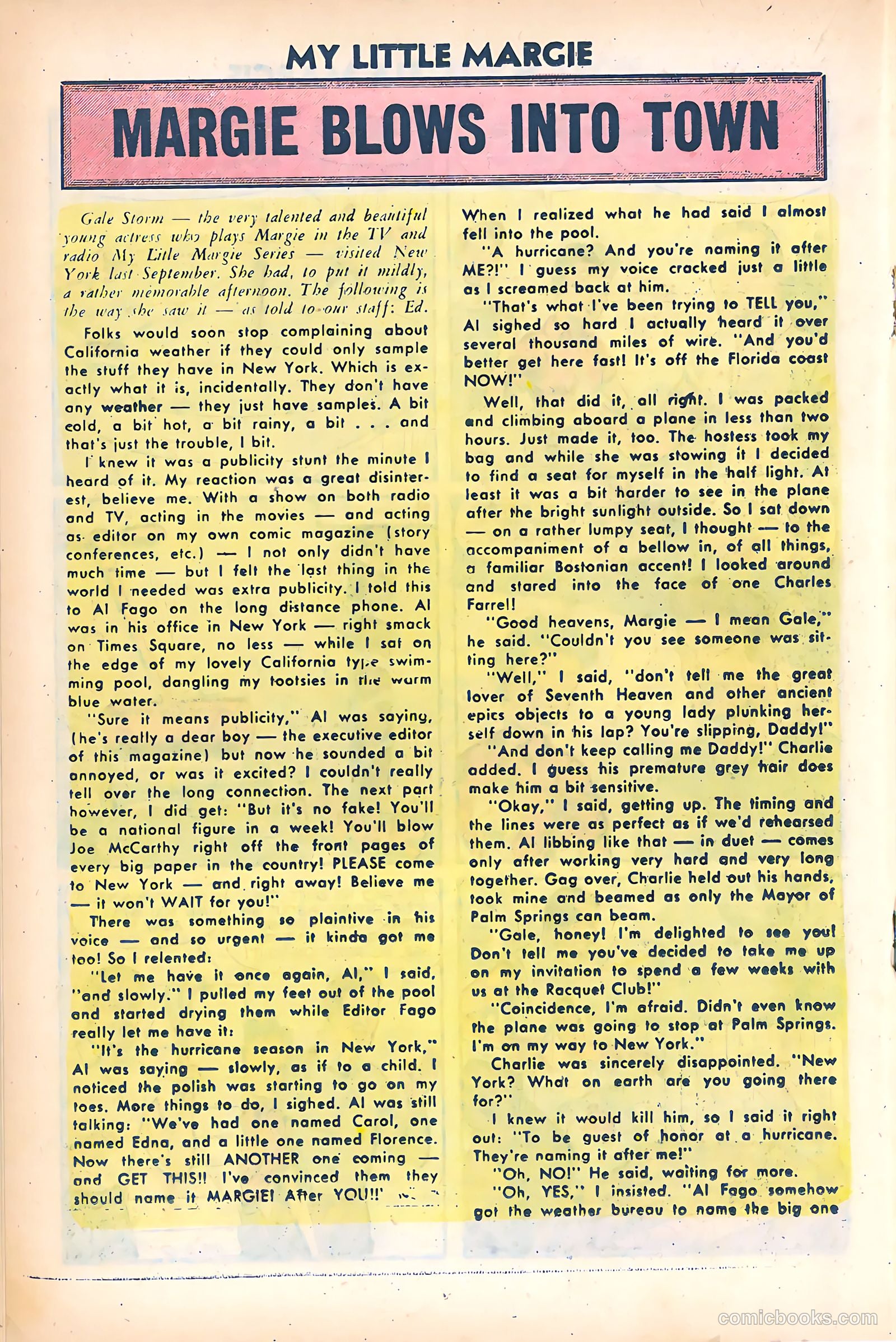 My Little Margie #6 (1955) — page 18 of 36