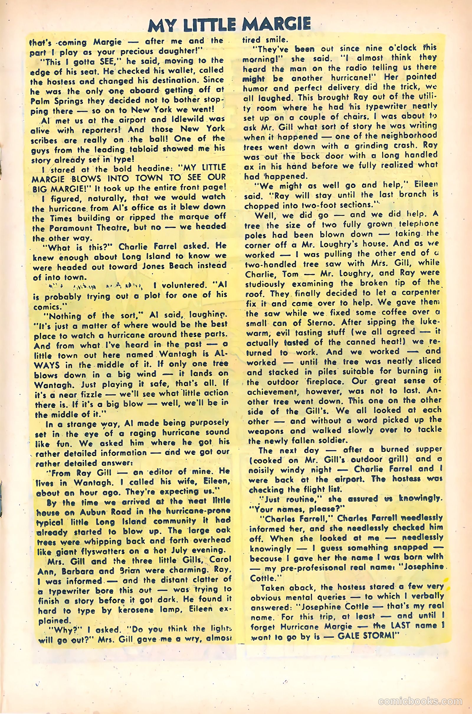 My Little Margie #6 (1955) — page 19 of 36
