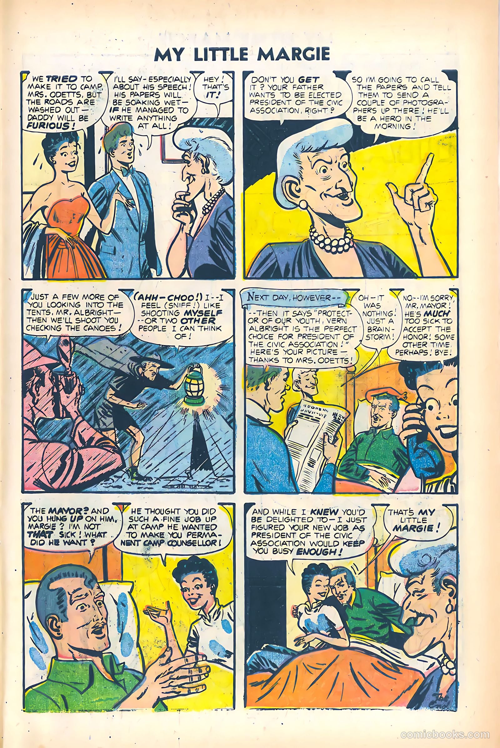My Little Margie #6 (1955) — page 27 of 36