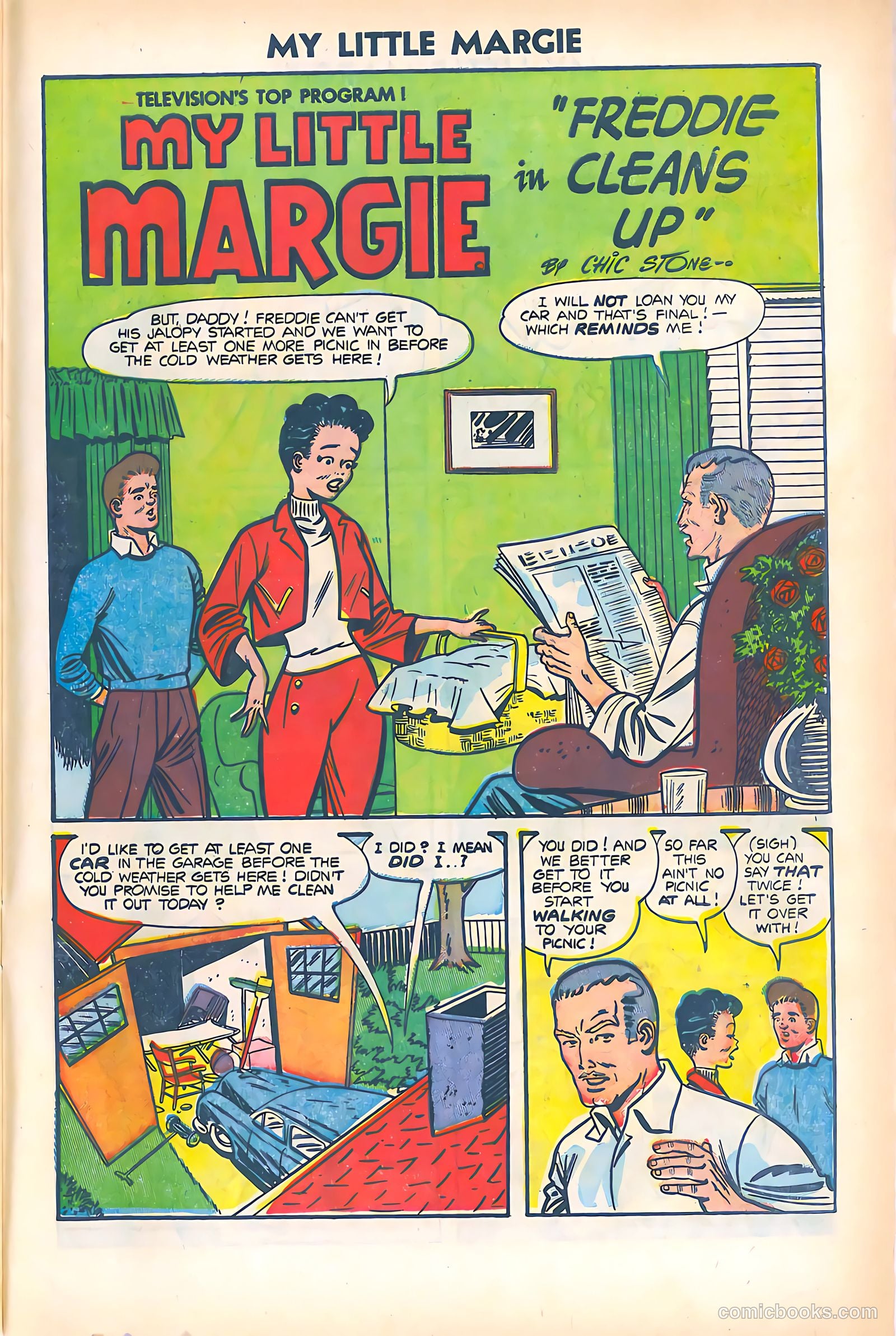 My Little Margie #6 (1955) — page 33 of 36