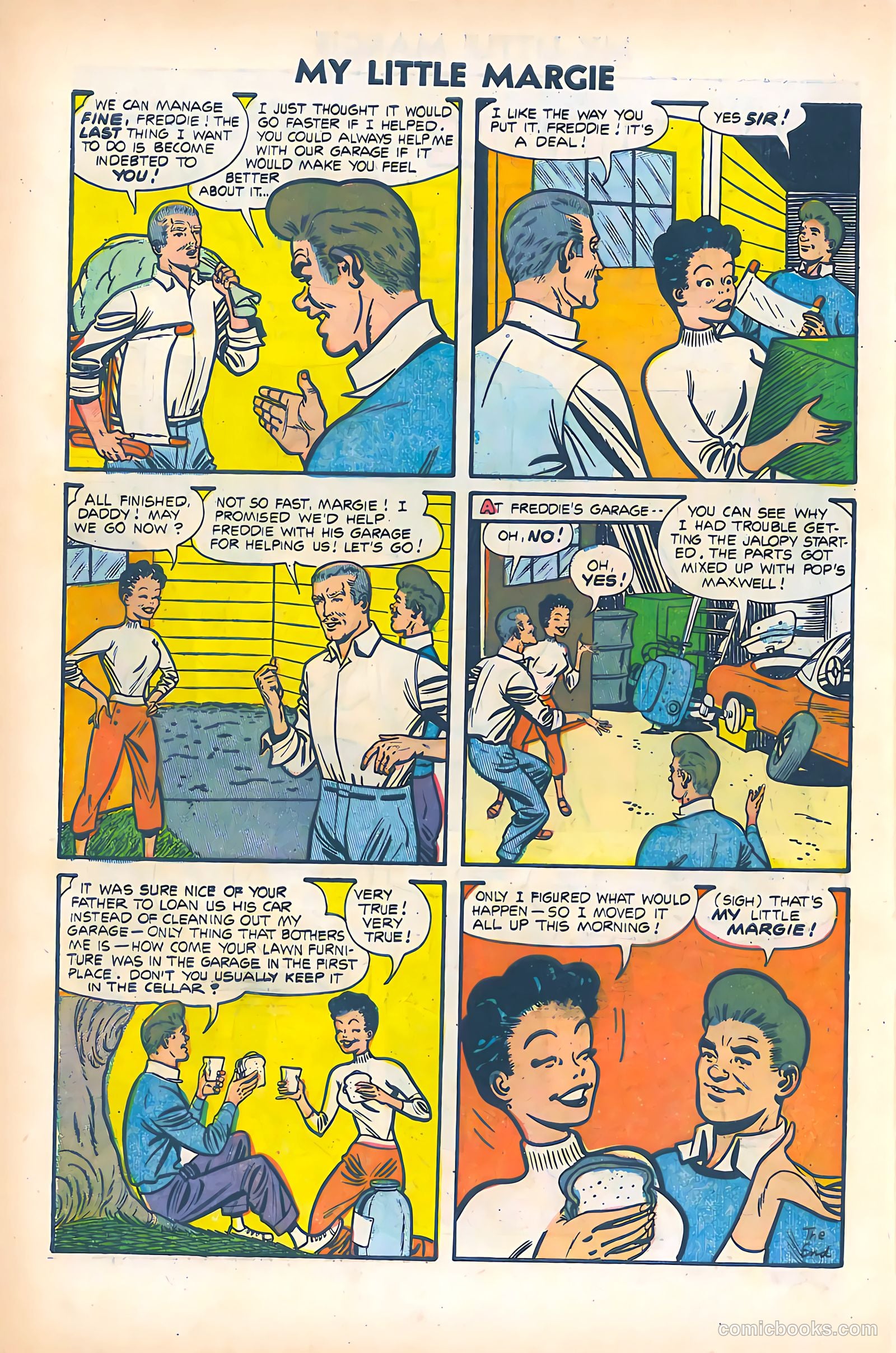My Little Margie #6 (1955) — page 34 of 36