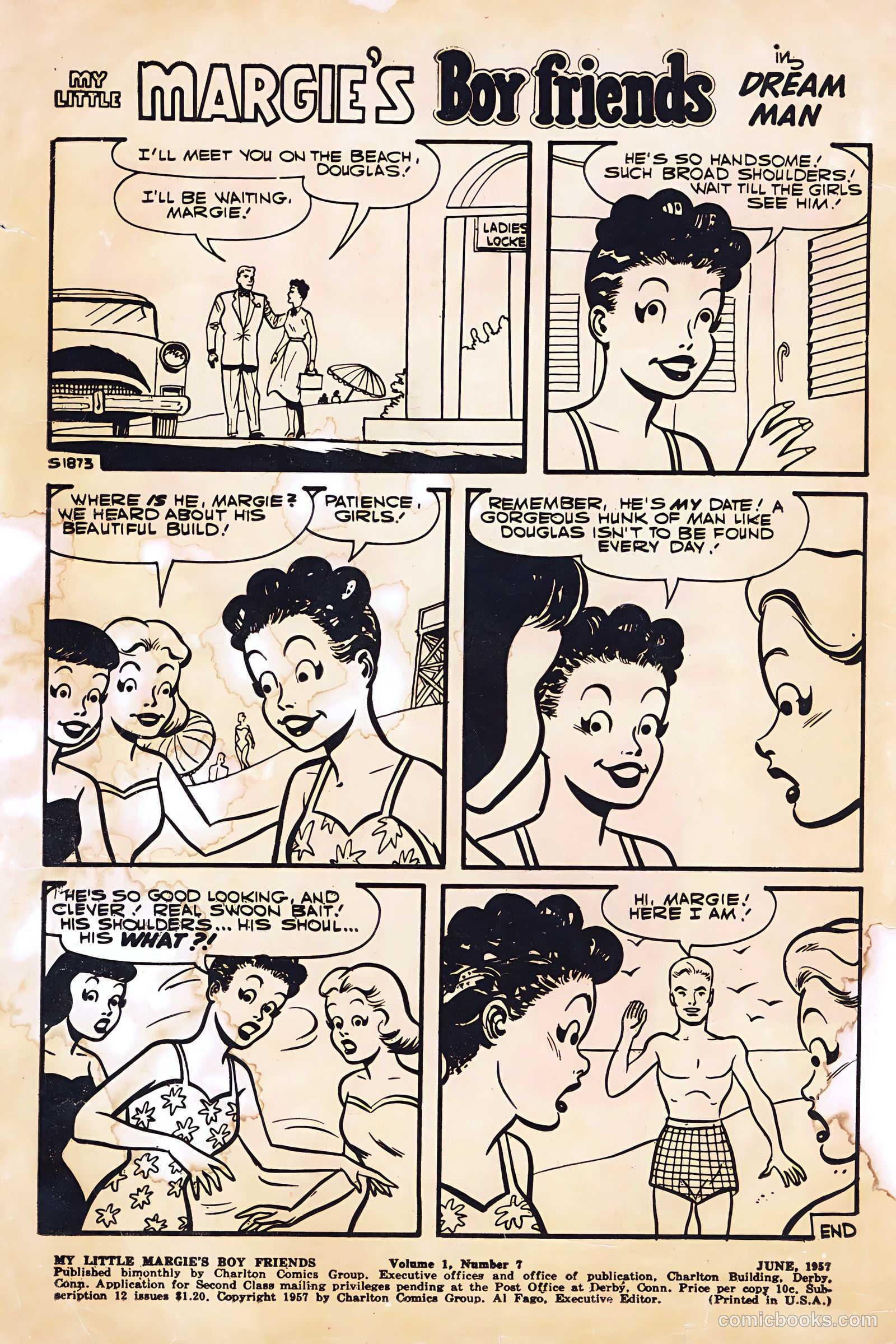 My Little Margie #7 (1955) — page 2 of 37