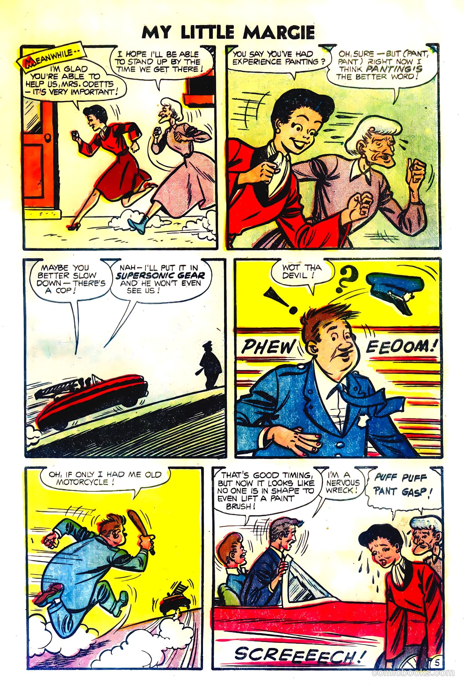 My Little Margie #8 (1955) — page 7 of 36