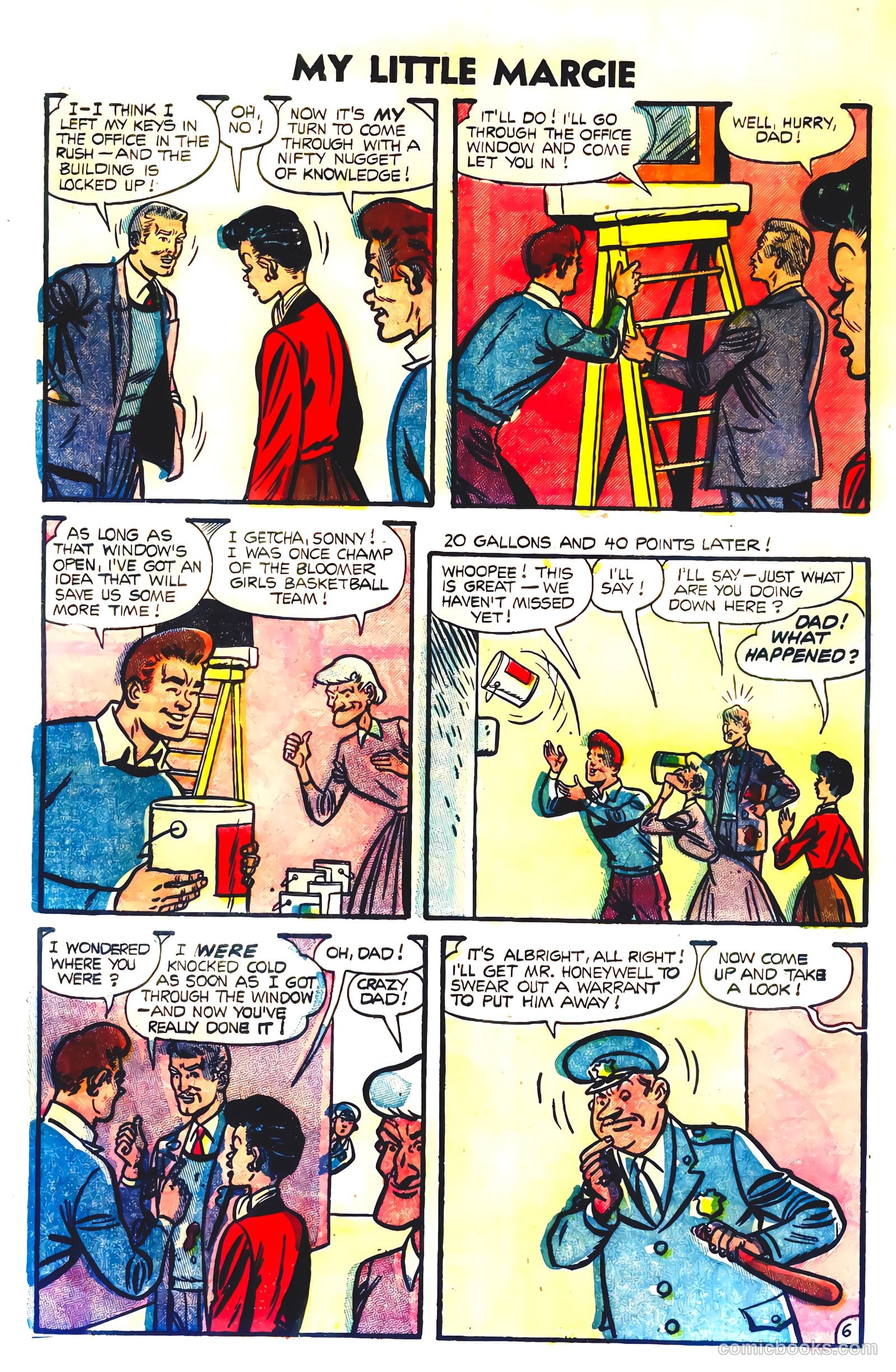 My Little Margie #8 (1955) — page 8 of 36