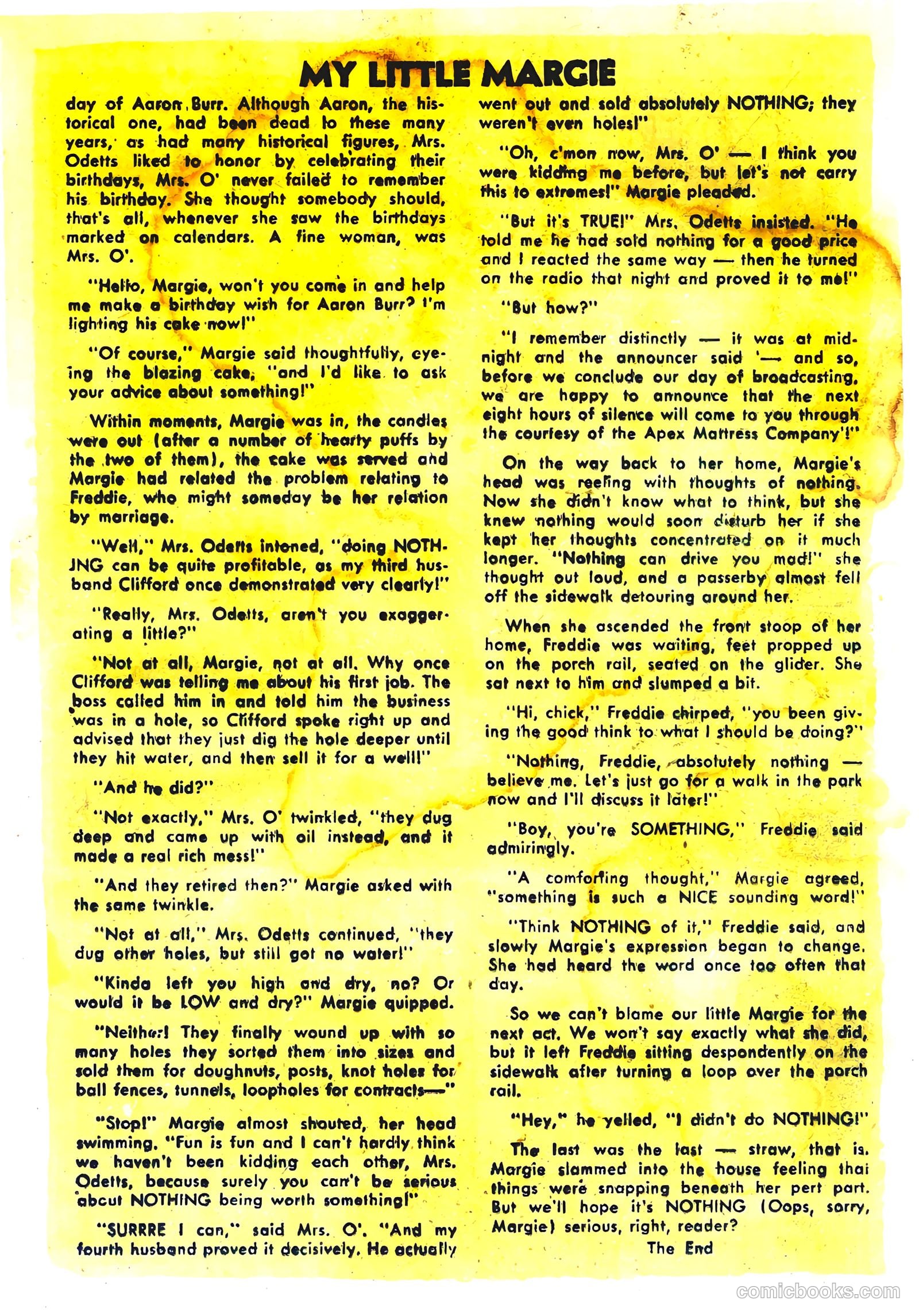 My Little Margie #8 (1955) — page 17 of 36