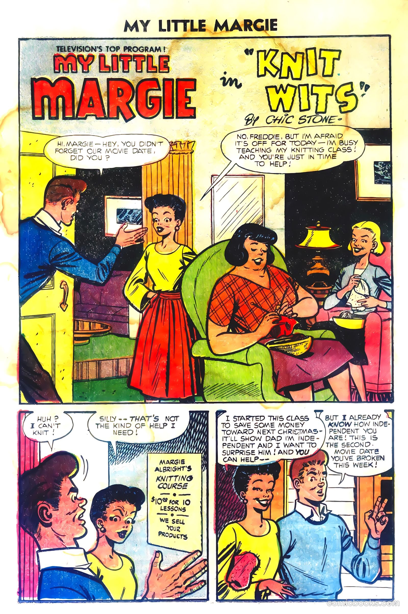 My Little Margie #8 (1955) — page 18 of 36