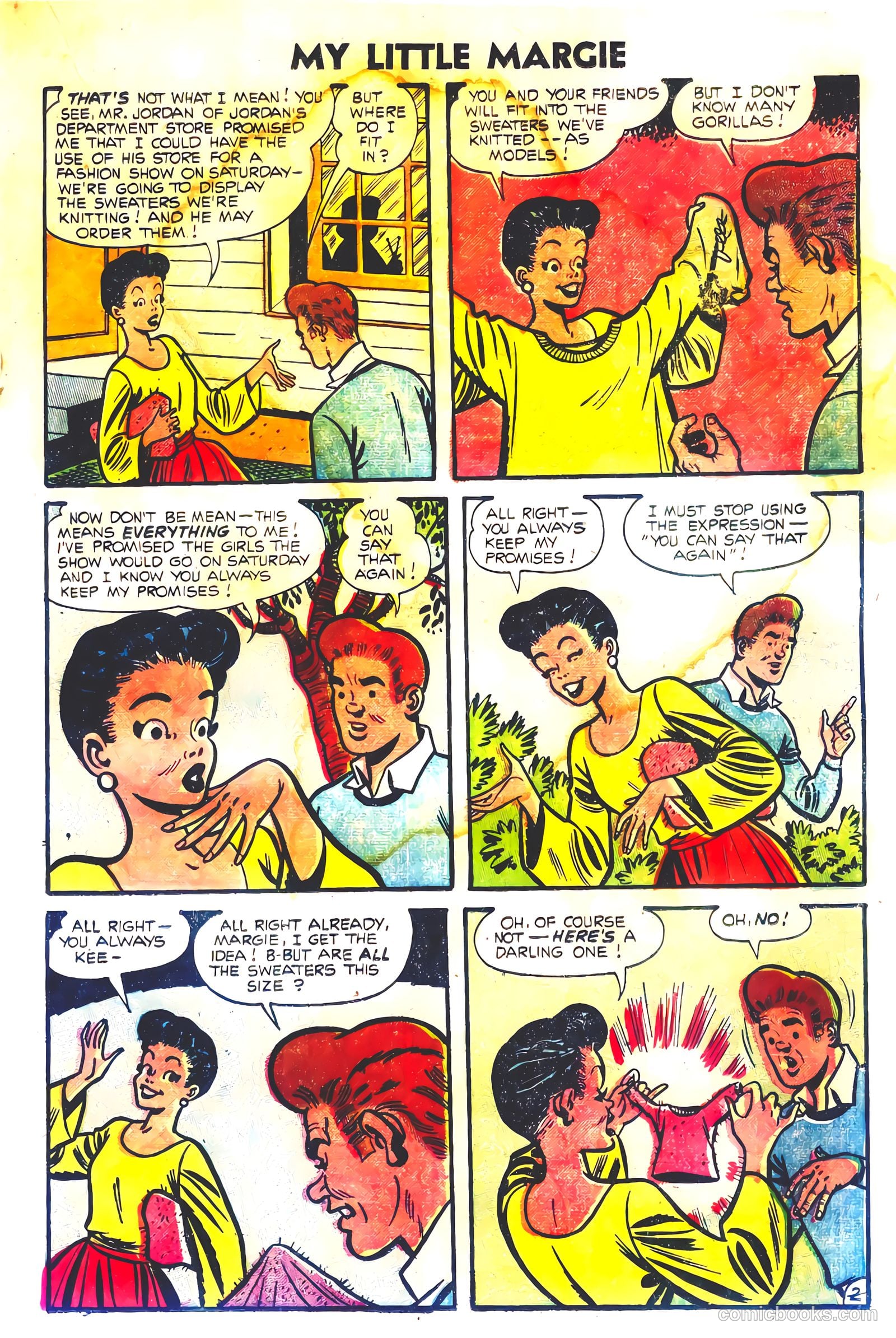 My Little Margie #8 (1955) — page 19 of 36