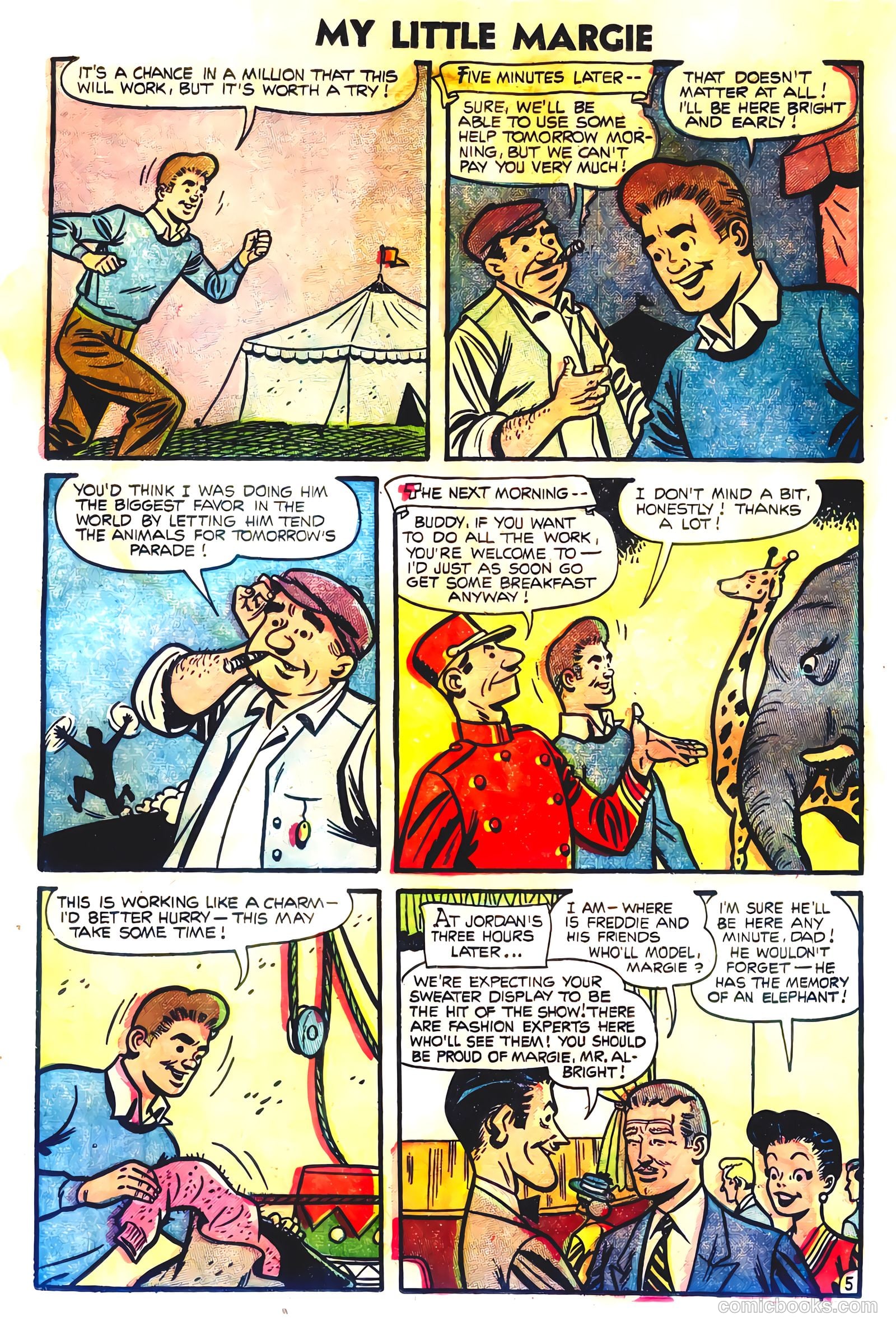 My Little Margie #8 (1955) — page 22 of 36