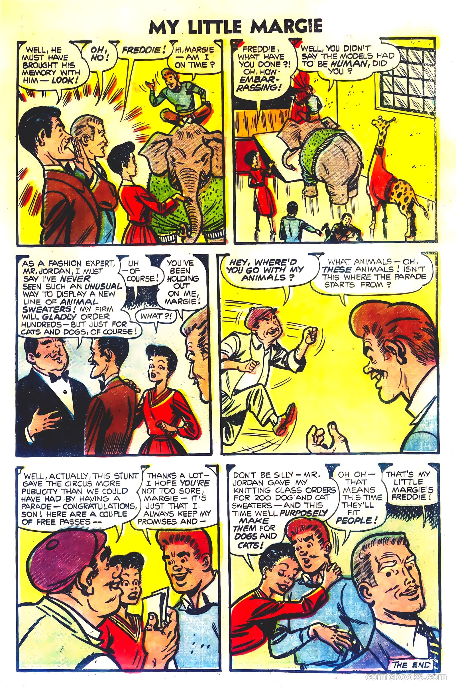 My Little Margie #8 (1955) — page 23 of 36
