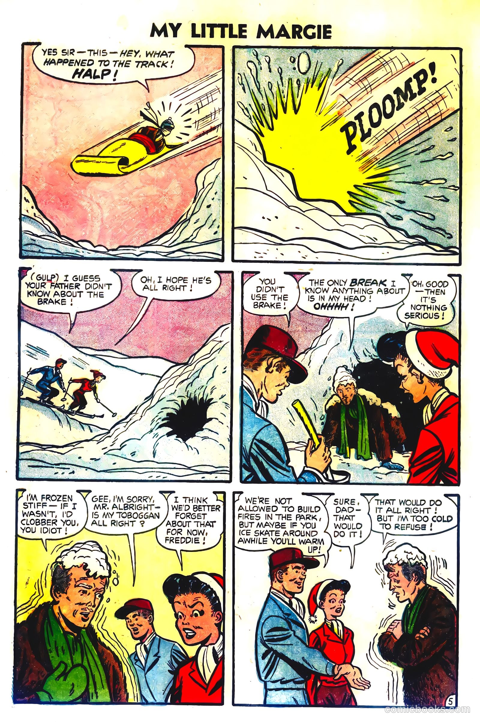 My Little Margie #8 (1955) — page 28 of 36