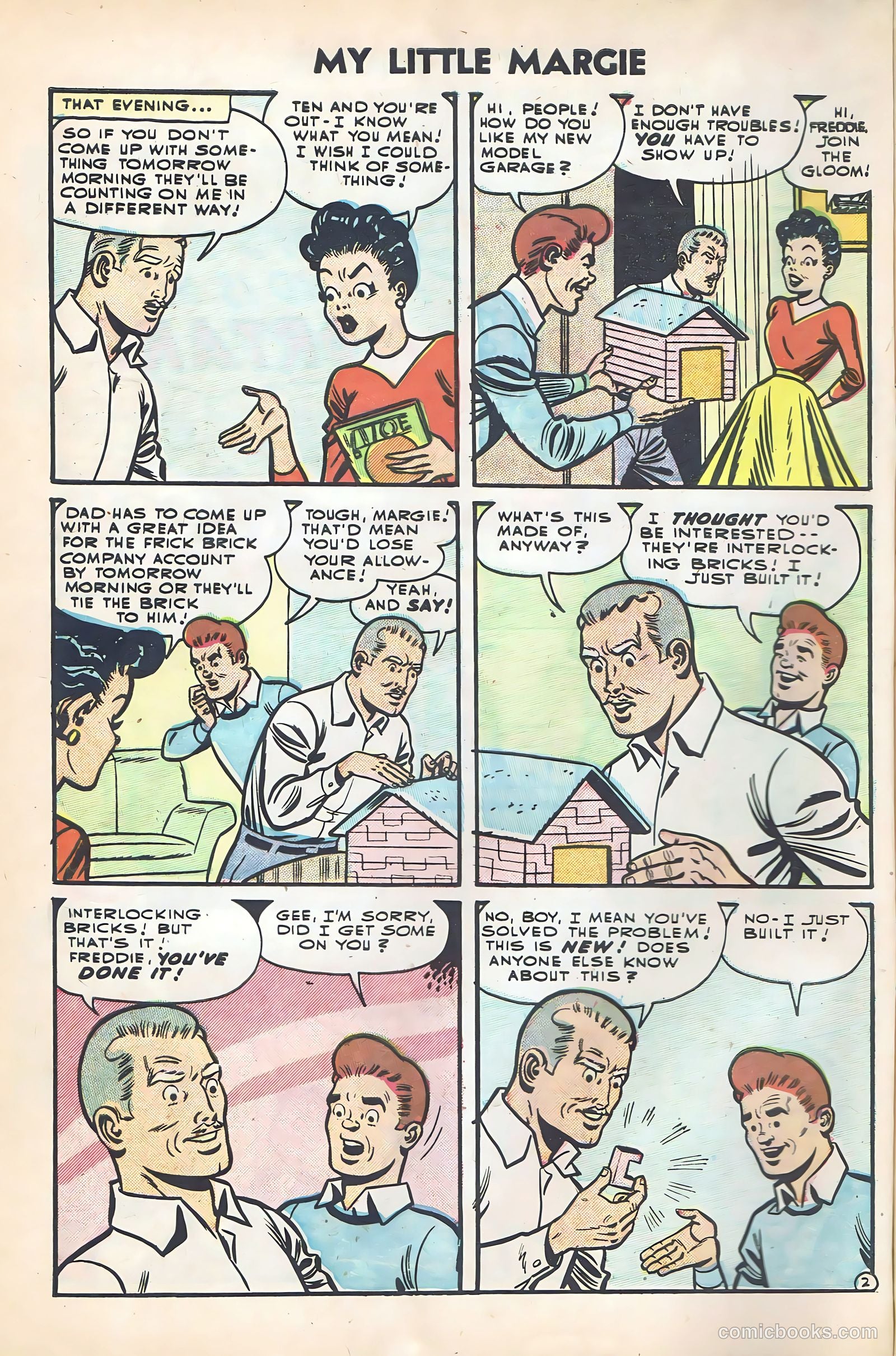 My Little Margie #9 (1955) — page 4 of 36