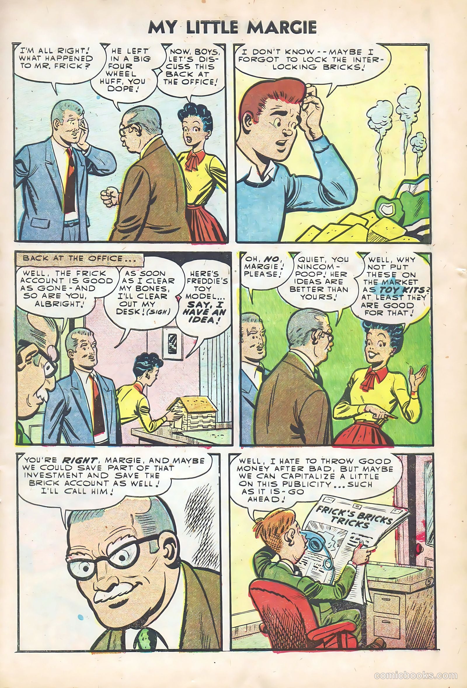 My Little Margie #9 (1955) — page 7 of 36
