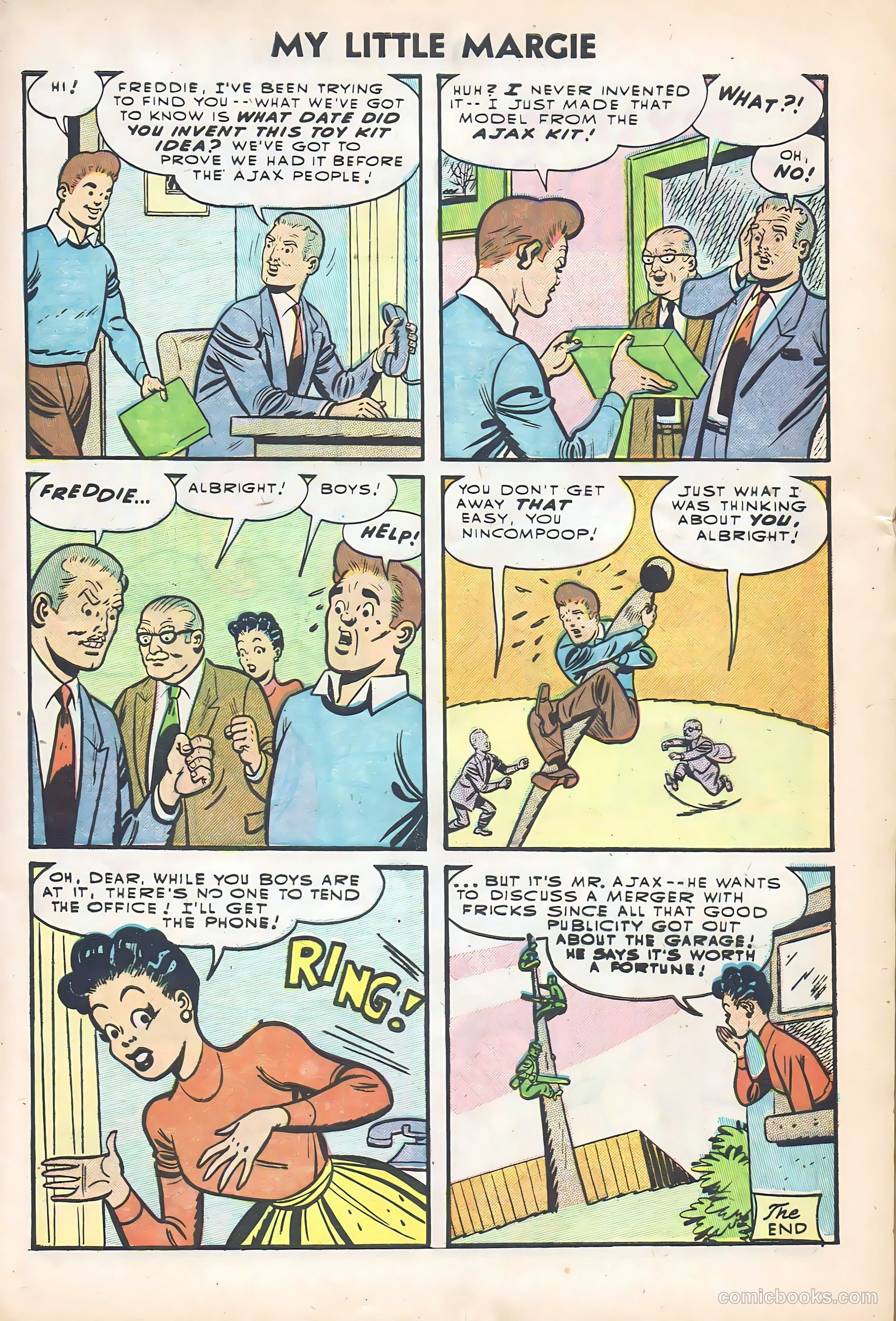 My Little Margie #9 (1955) — page 9 of 36