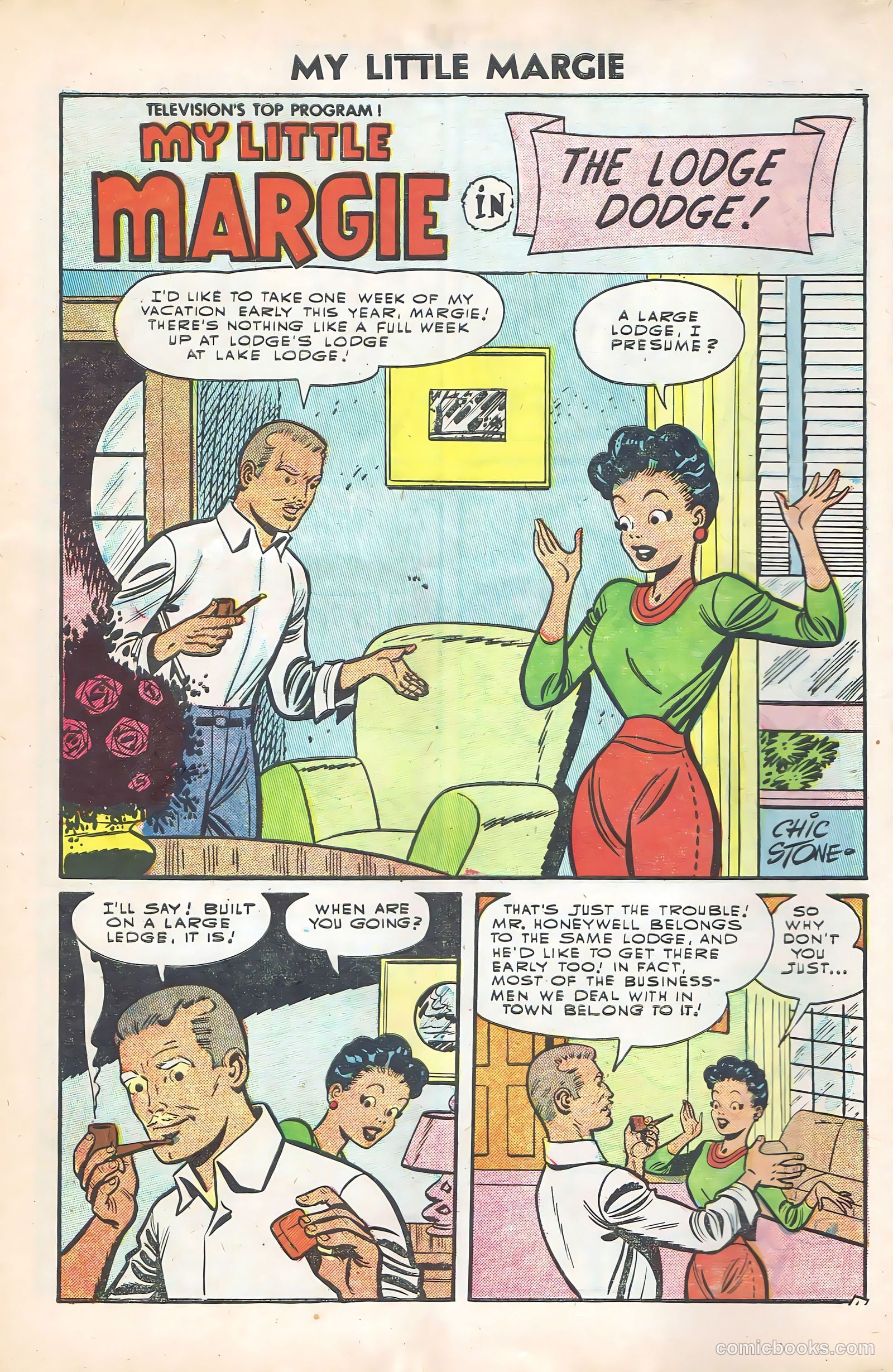 My Little Margie #9 (1955) — page 10 of 36