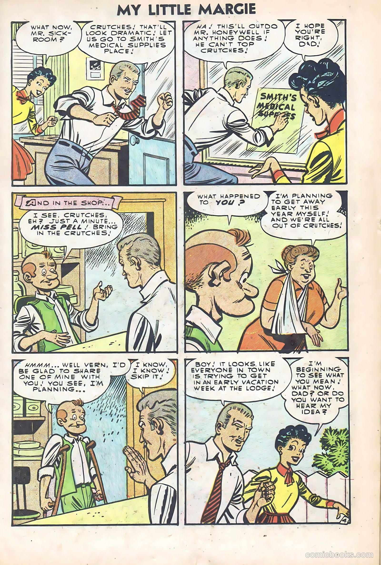 My Little Margie #9 (1955) — page 13 of 36