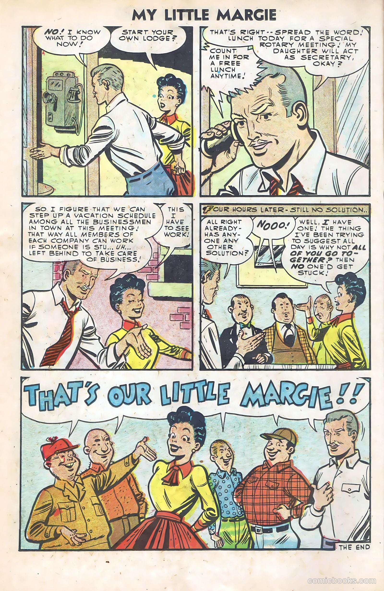 My Little Margie #9 (1955) — page 14 of 36