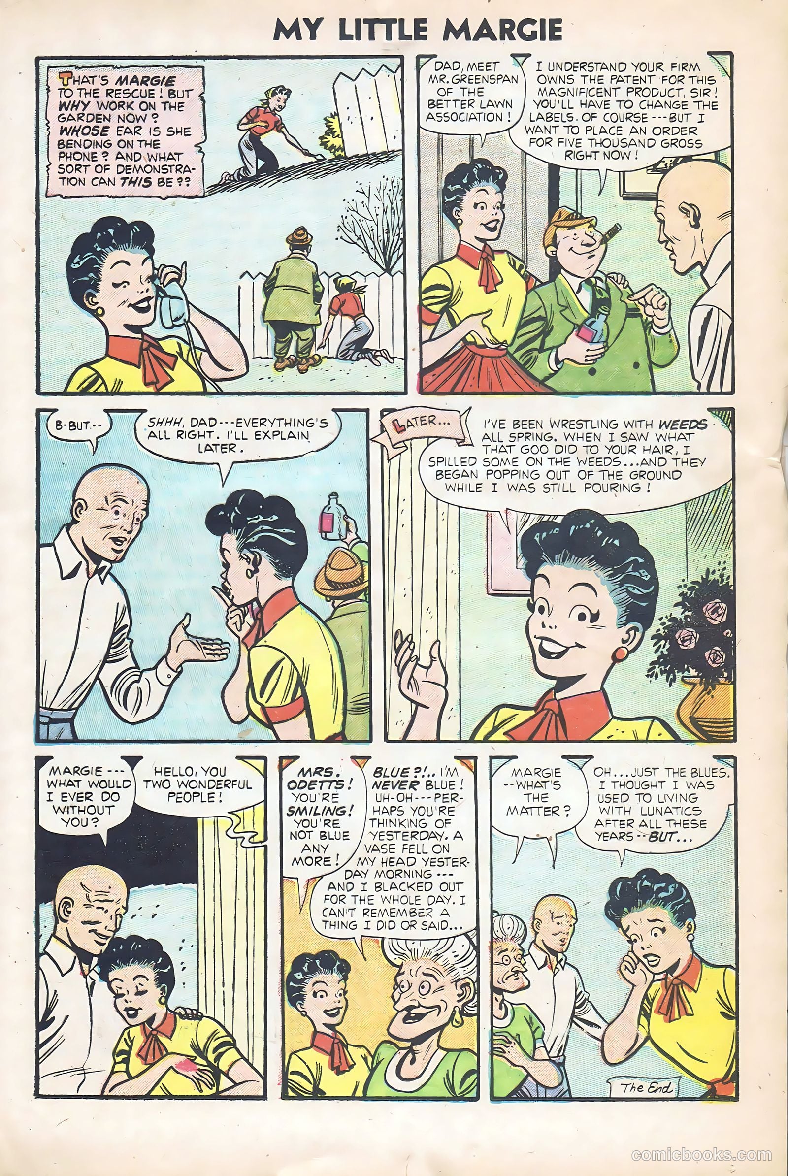 My Little Margie #9 (1955) — page 21 of 36