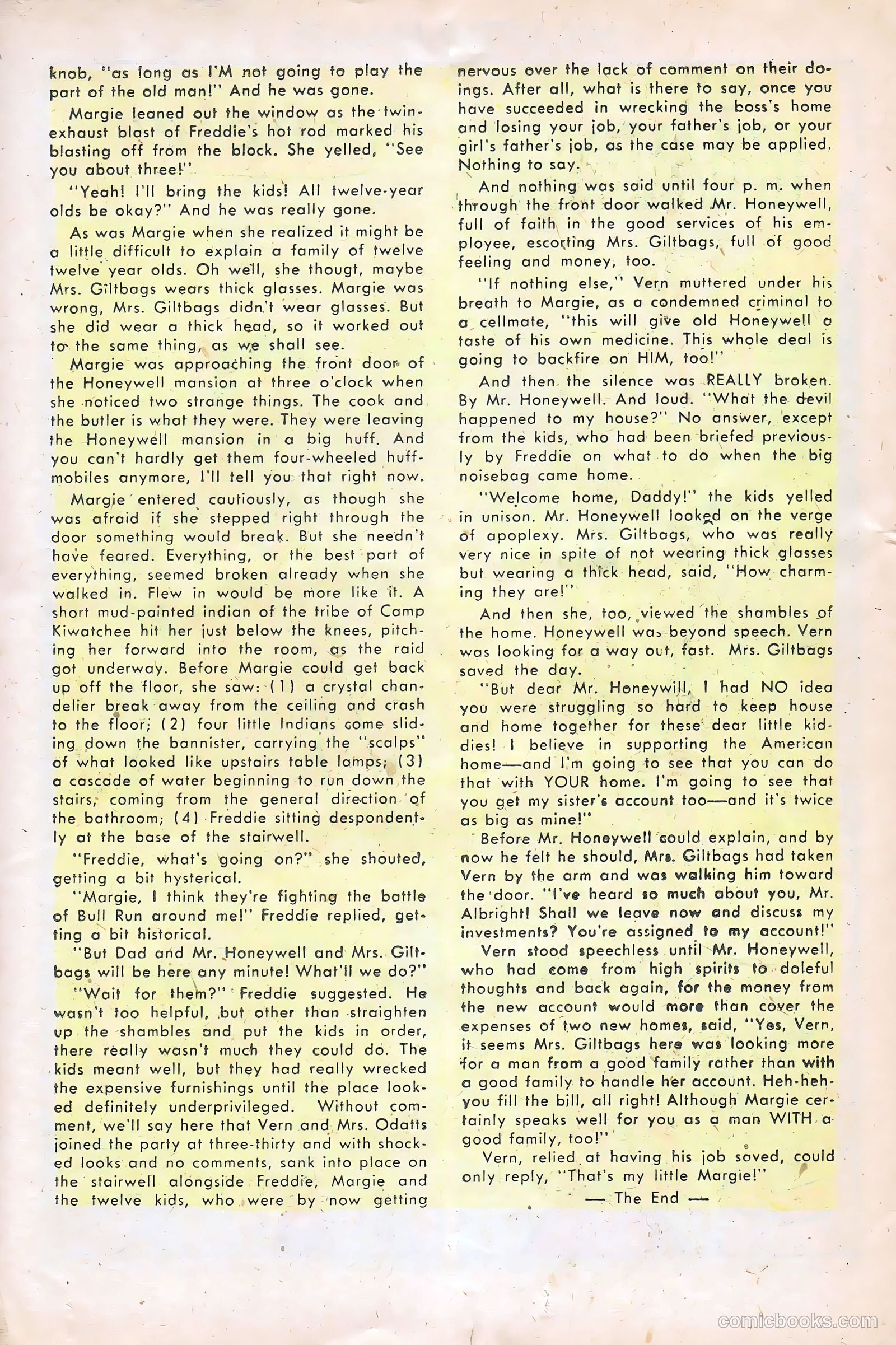 My Little Margie #9 (1955) — page 23 of 36