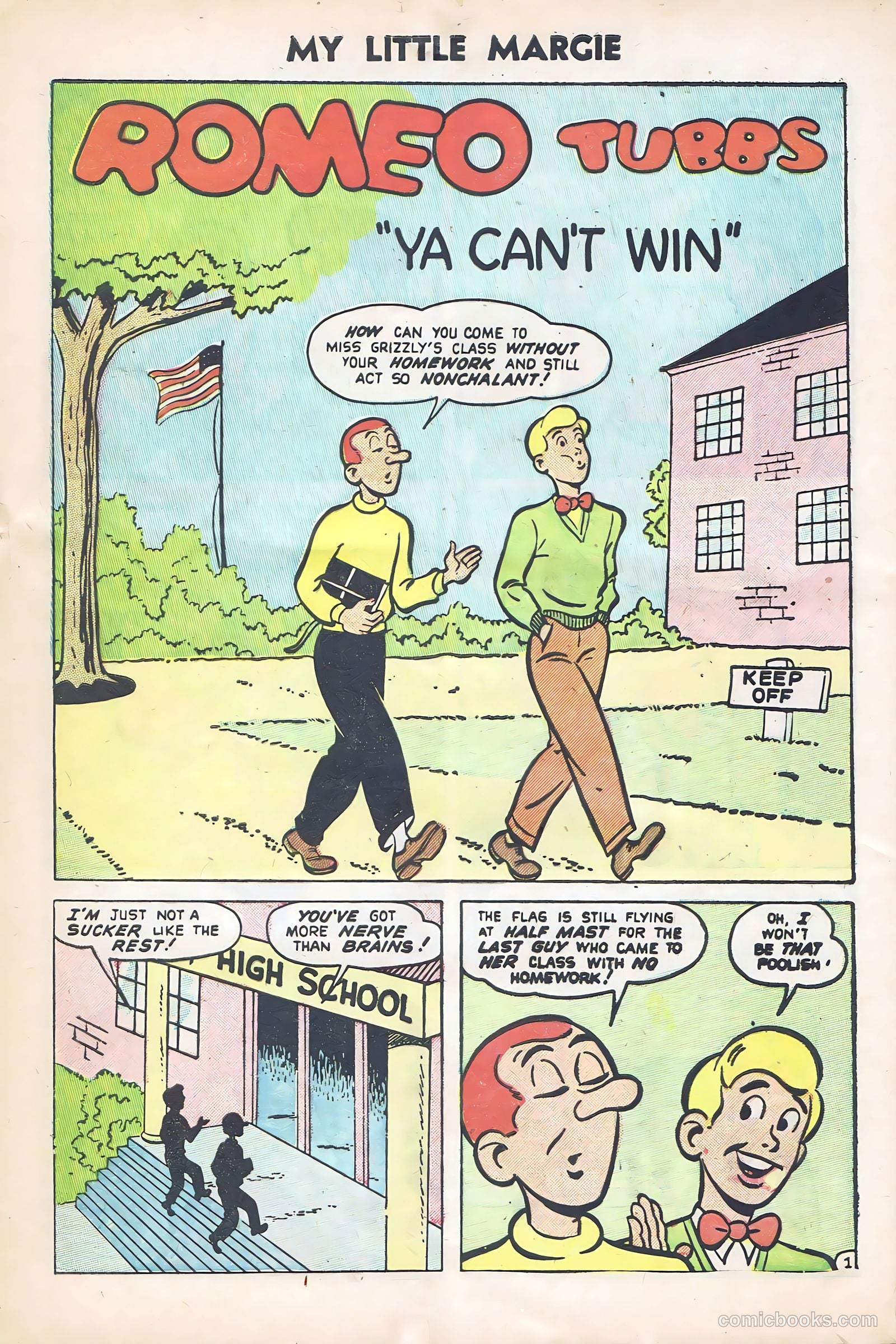 My Little Margie #9 (1955) — page 28 of 36
