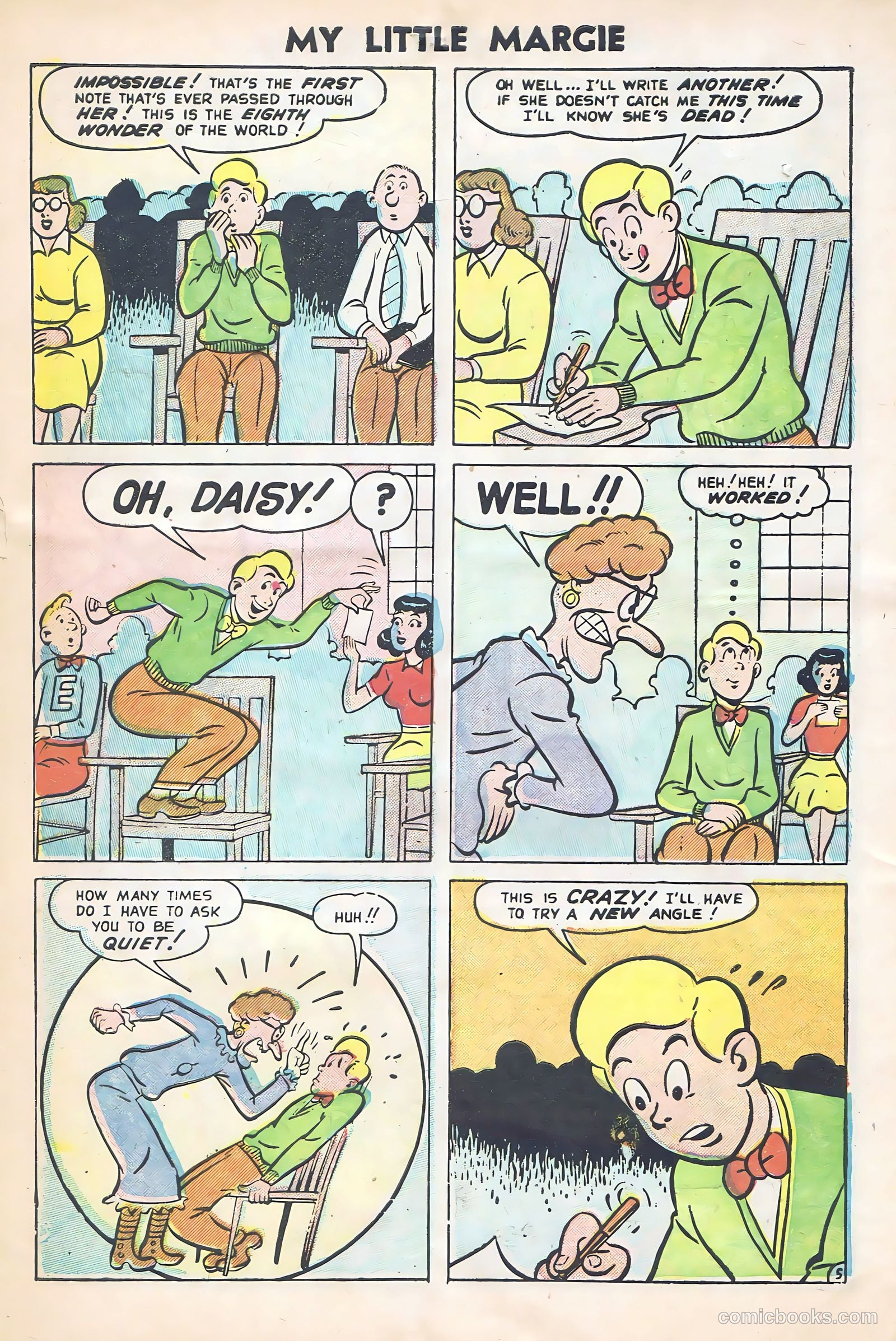 My Little Margie #9 (1955) — page 32 of 36