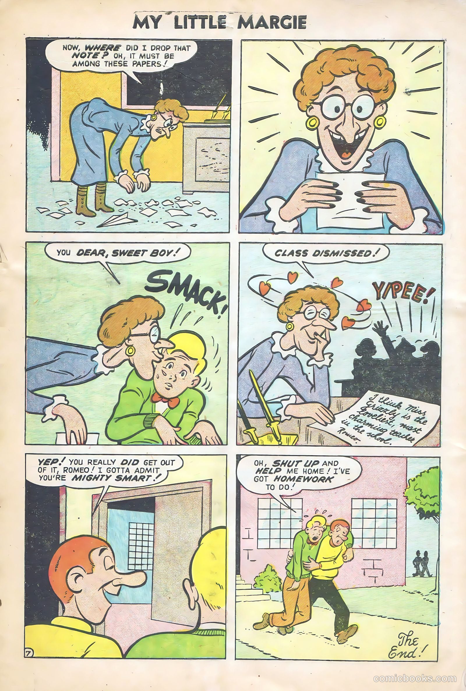 My Little Margie #9 (1955) — page 34 of 36