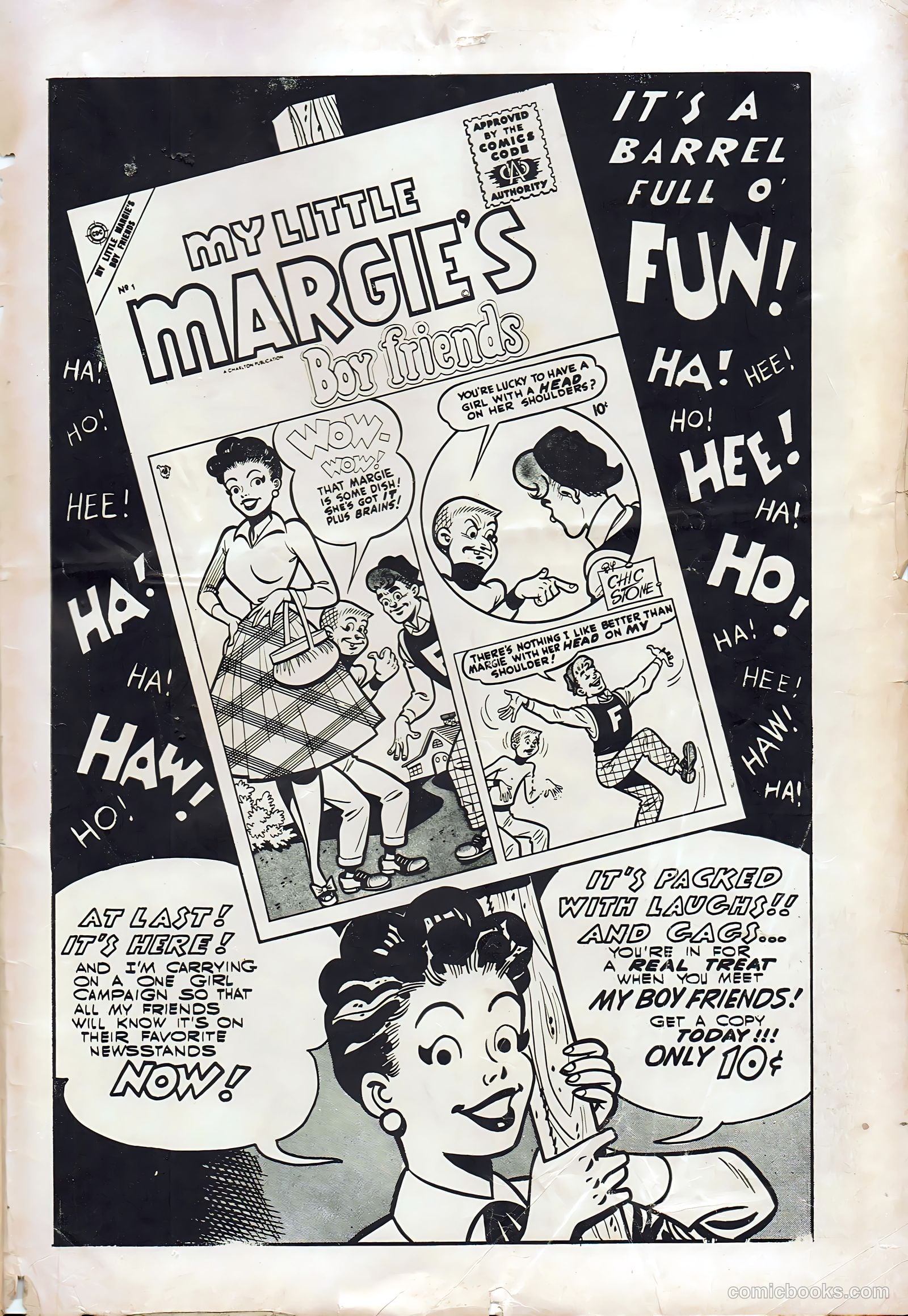 My Little Margie #9 (1955) — page 35 of 36