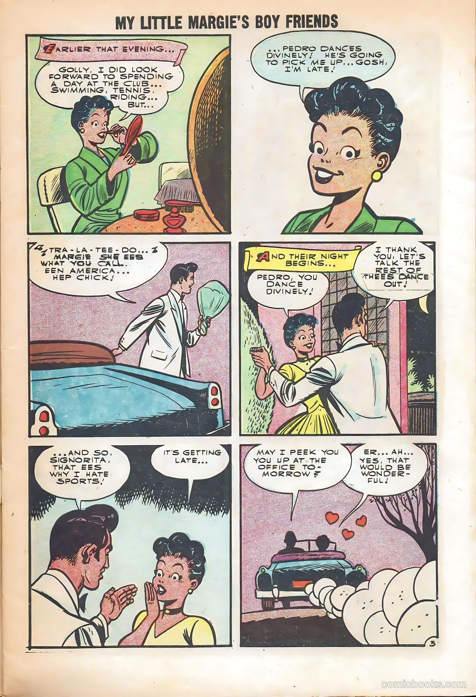 My Little Margie's Boy Friends #1 (1955) — page 5 of 36