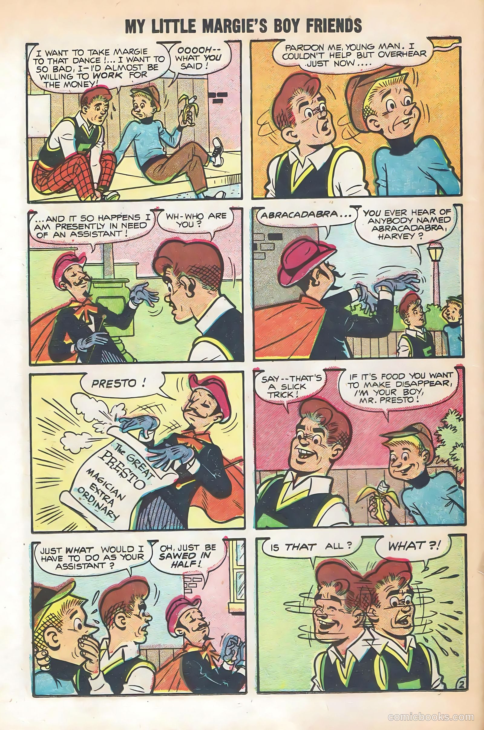 My Little Margie's Boy Friends #1 (1955) — page 12 of 36