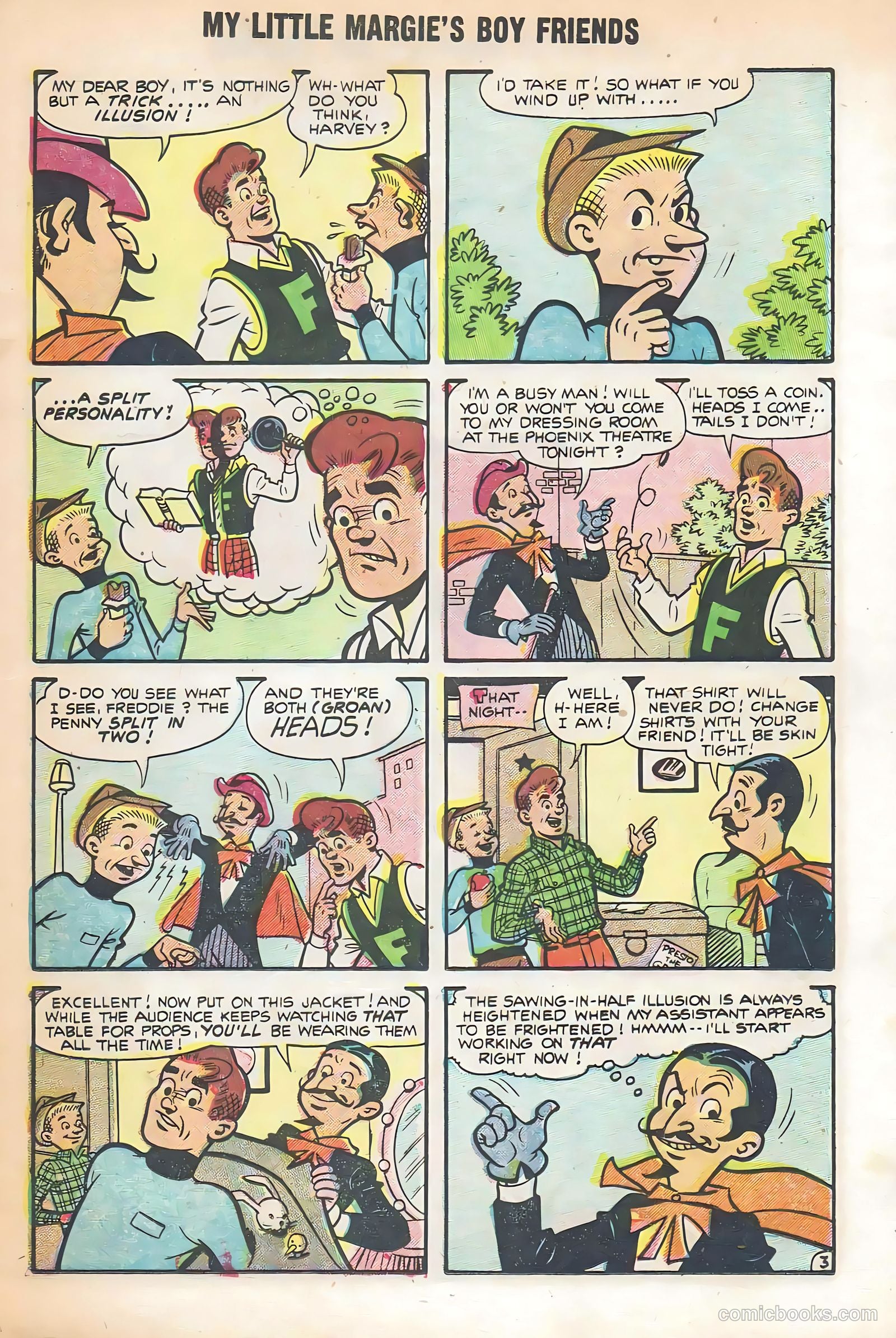 My Little Margie's Boy Friends #1 (1955) — page 13 of 36